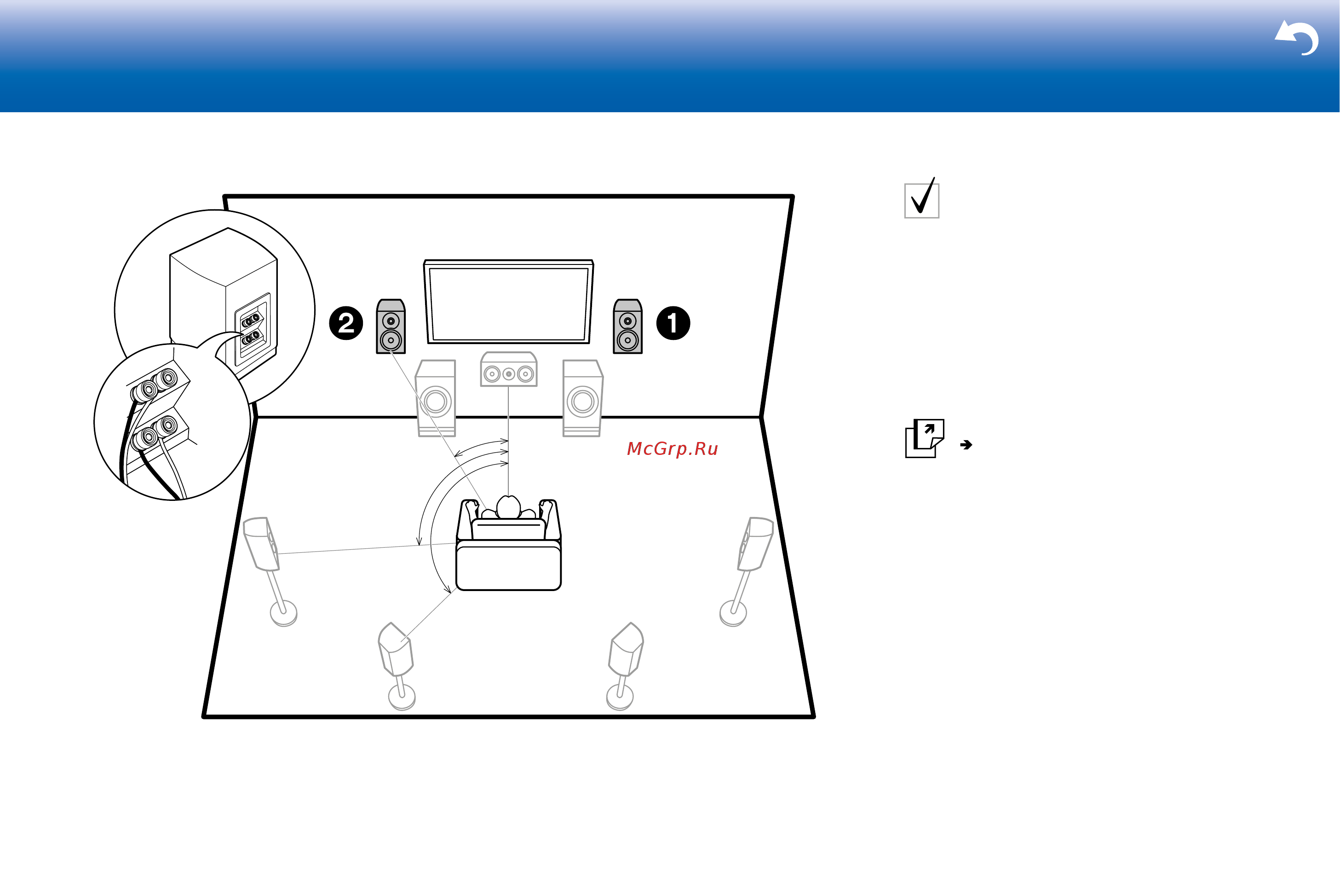 Onkyo PR-RZ5100 [7/36] Bi amping би ампинг двухканальное подключе ние акустических систем