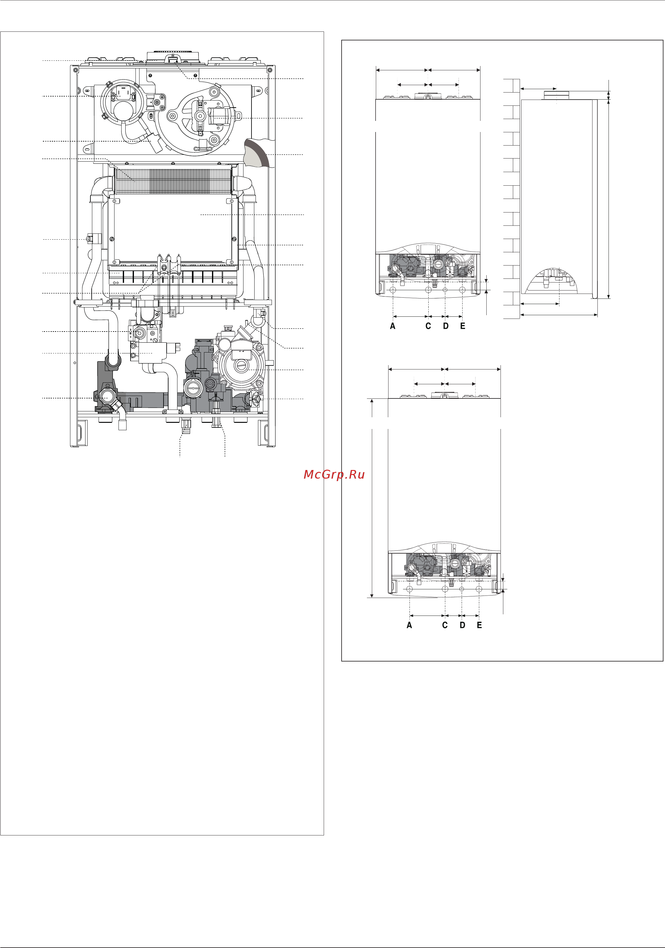 Ariston CLAS EVO SYSTEM 15 FF [5/32] Описание котла