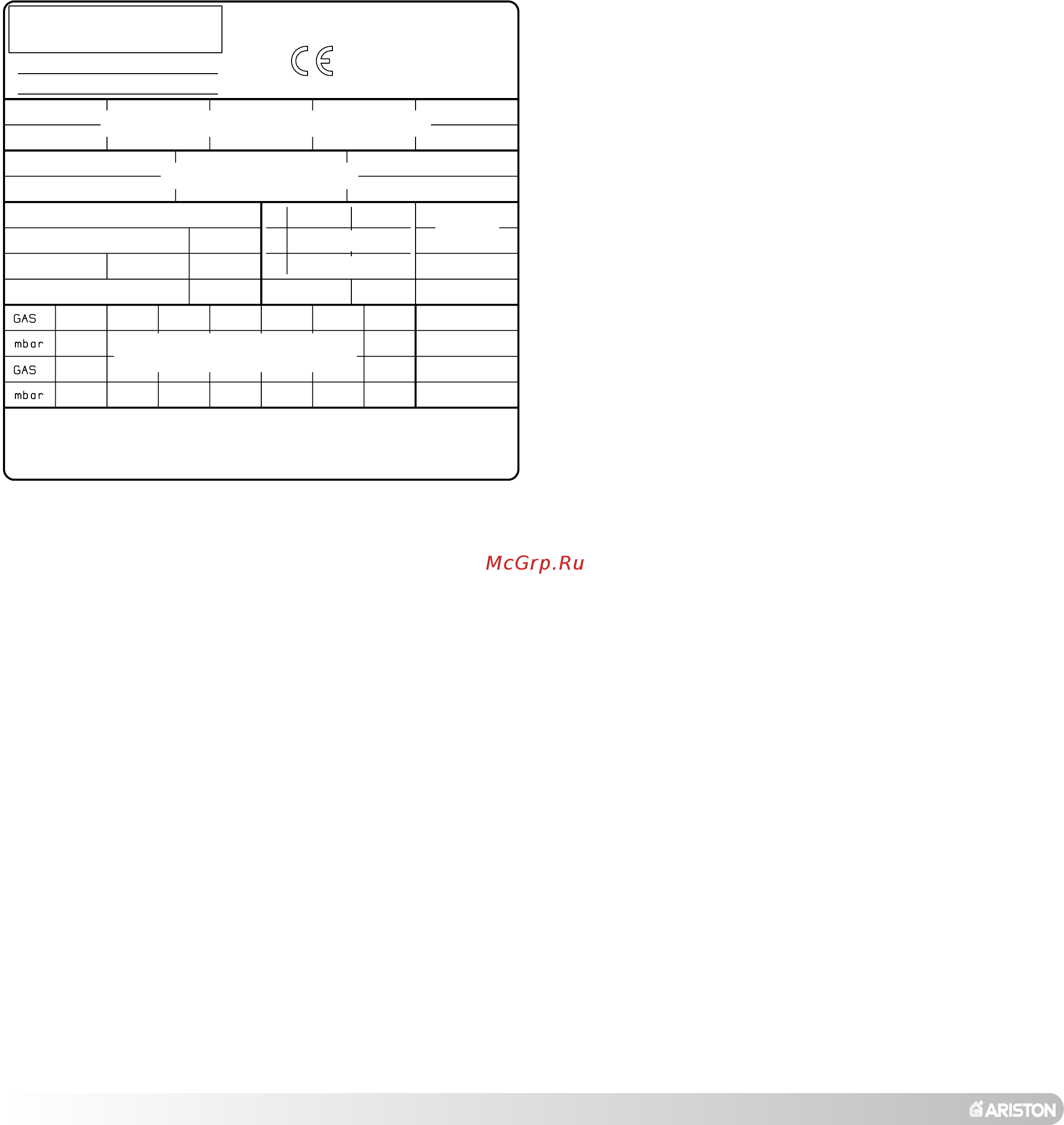 Ariston microGENUS PLUS 24 MI [12/36] Okresowe przeglady