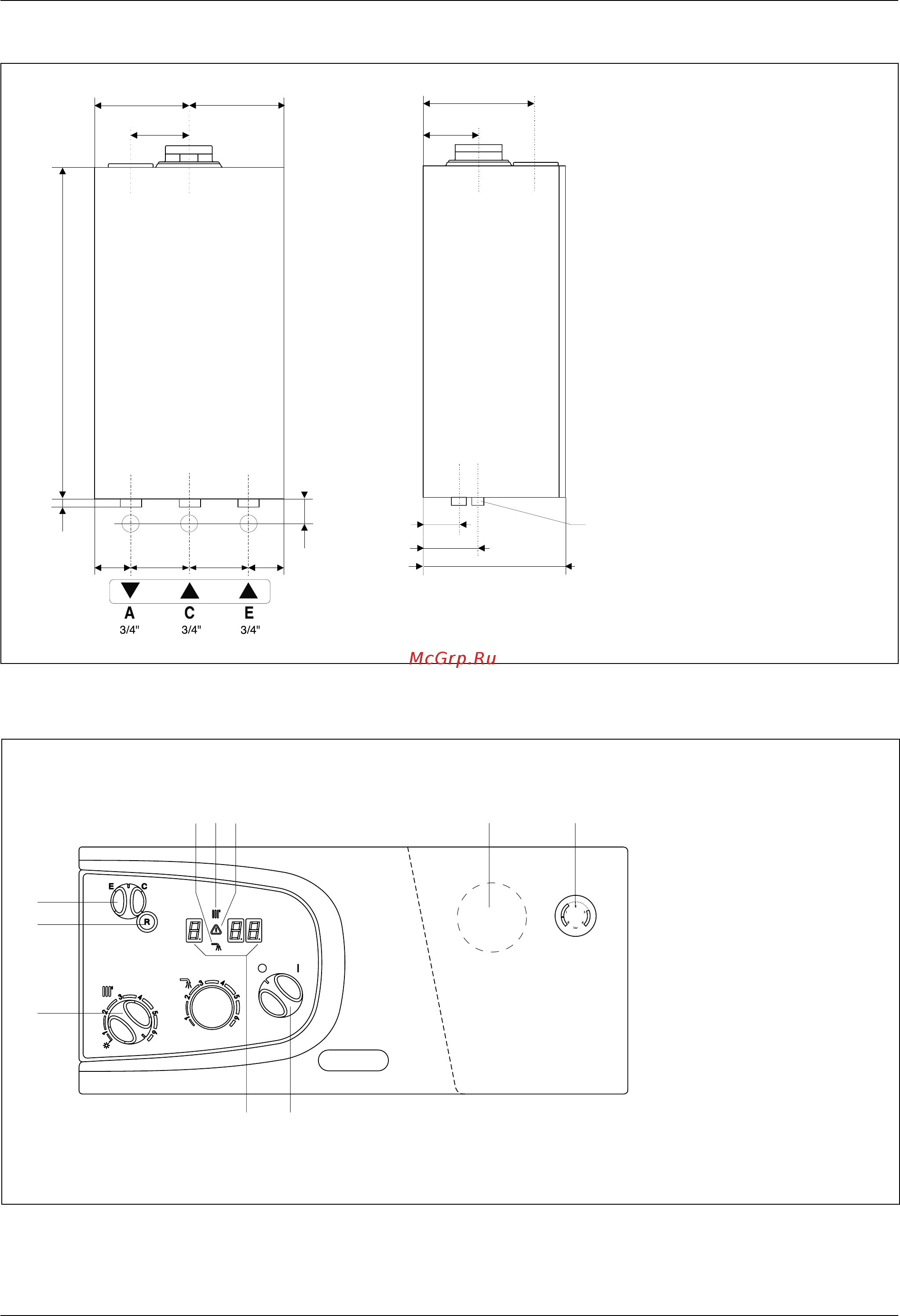 Ariston MicroGenus Plus System 28 RI [4/56] Instrukcje techniczne dotyczące instalacji