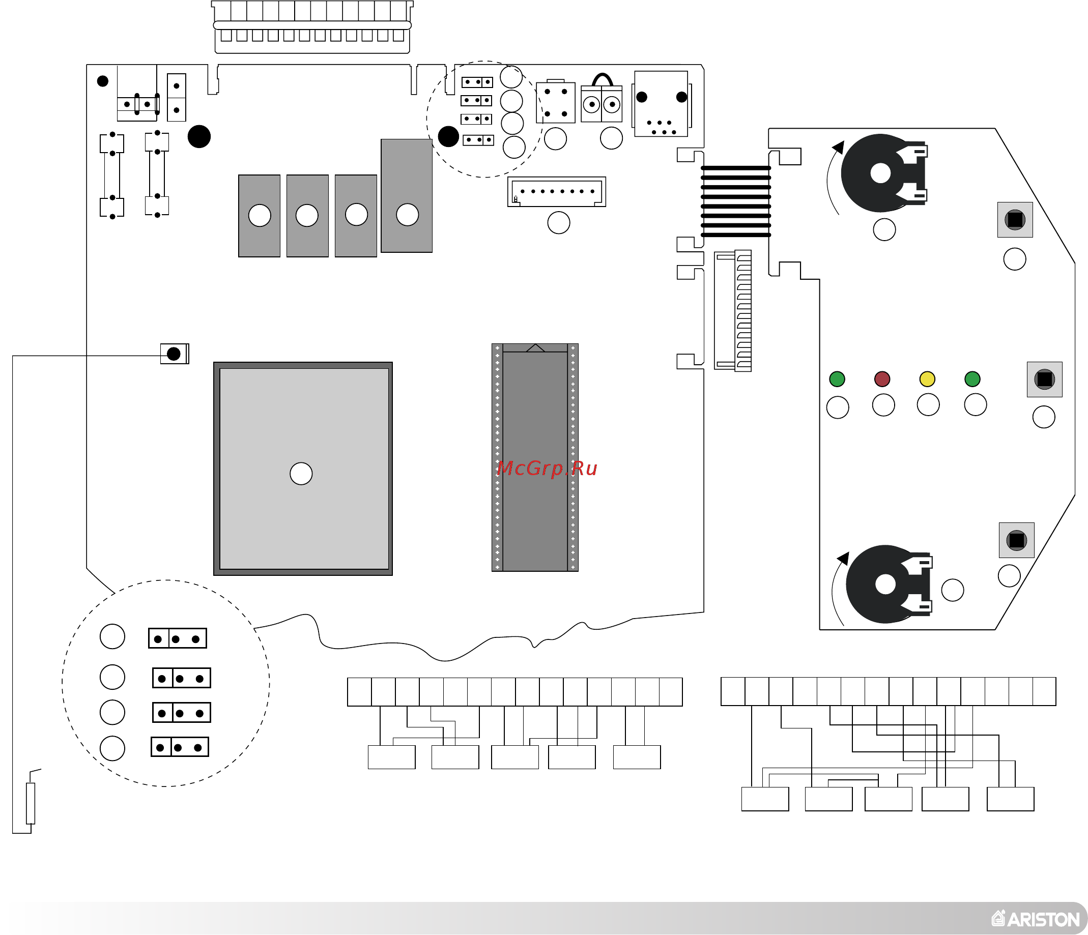 Ariston Uno 24 MFFI [34/56] Elektricke schema