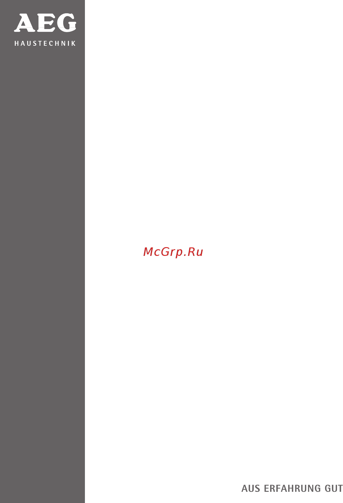 AEG IR-Funk Multi Инструкция по эксплуатации онлайн