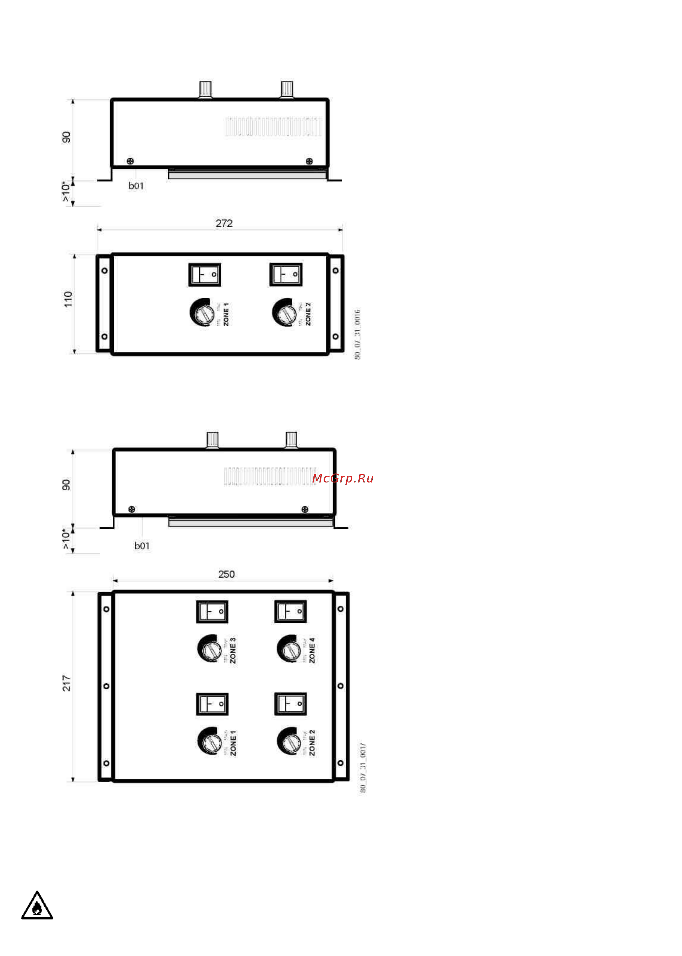AEG IR Dimmer 3600 W Schuko [11/11] Установка для специалиста