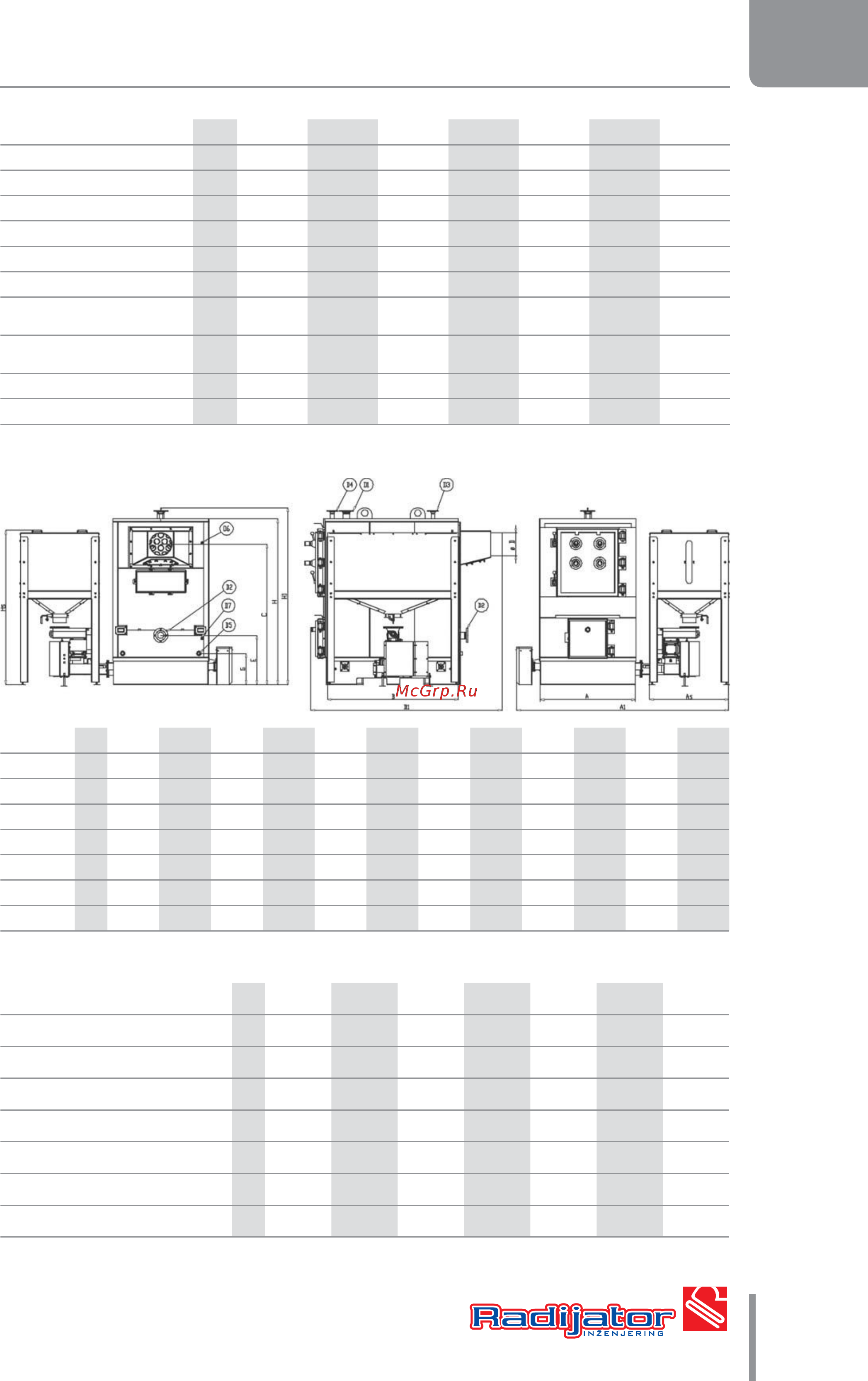 ACV BOILER TKAN 100 [9/31] Габаритные размеры