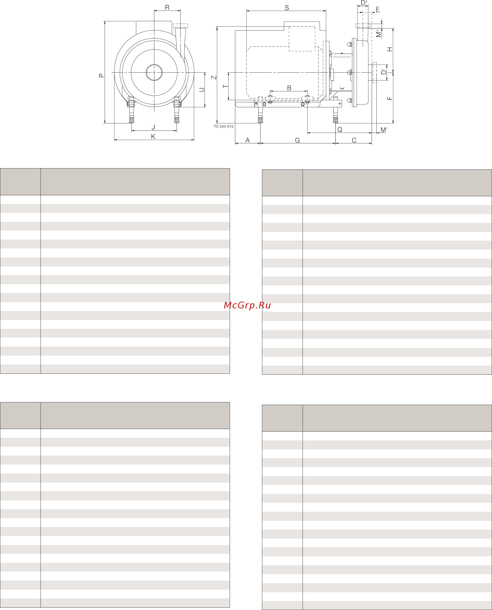 Alfa Laval LKHex-45 [3/6] Размеры мм