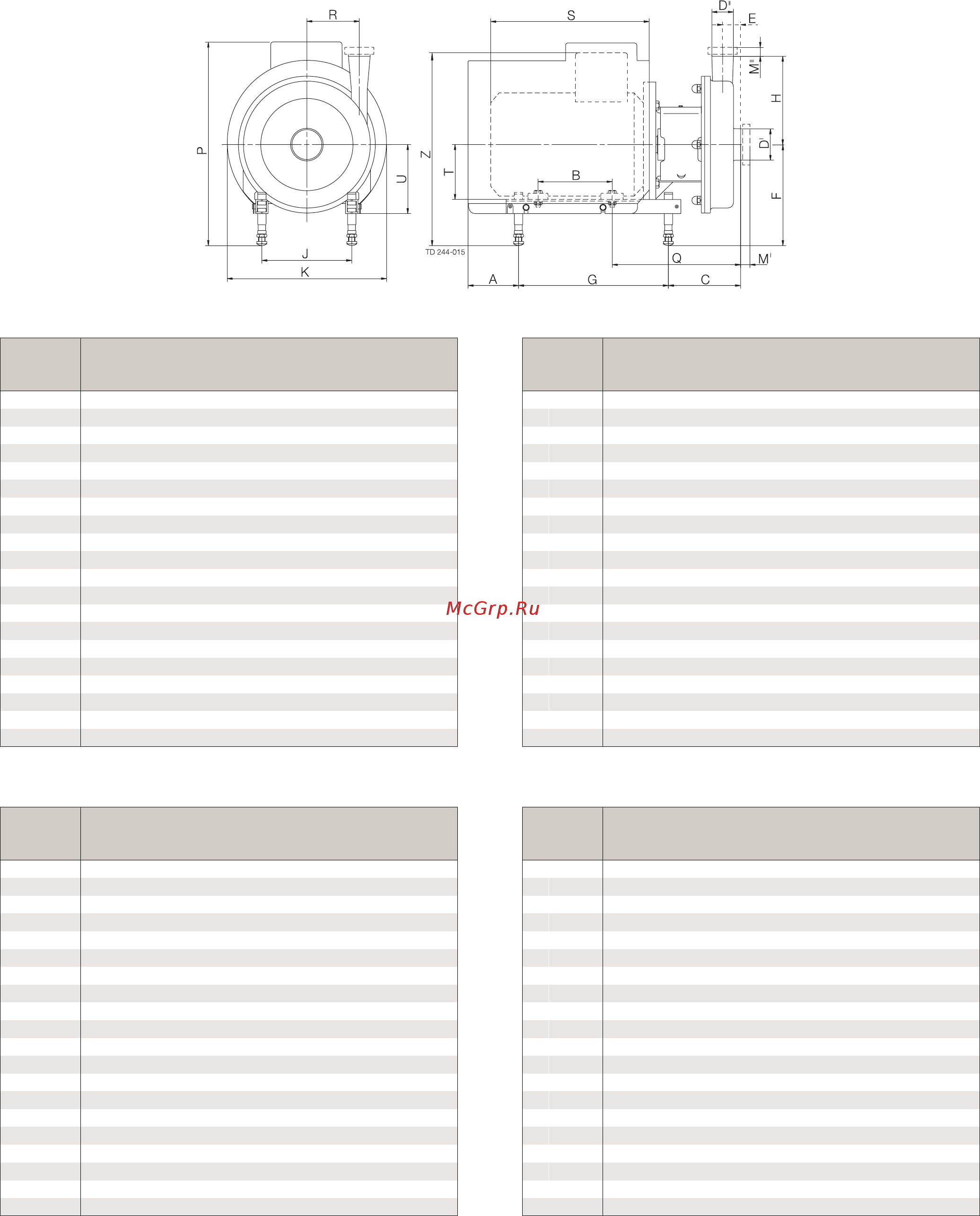 Alfa Laval LKHex-50 [4/6] Размеры мм
