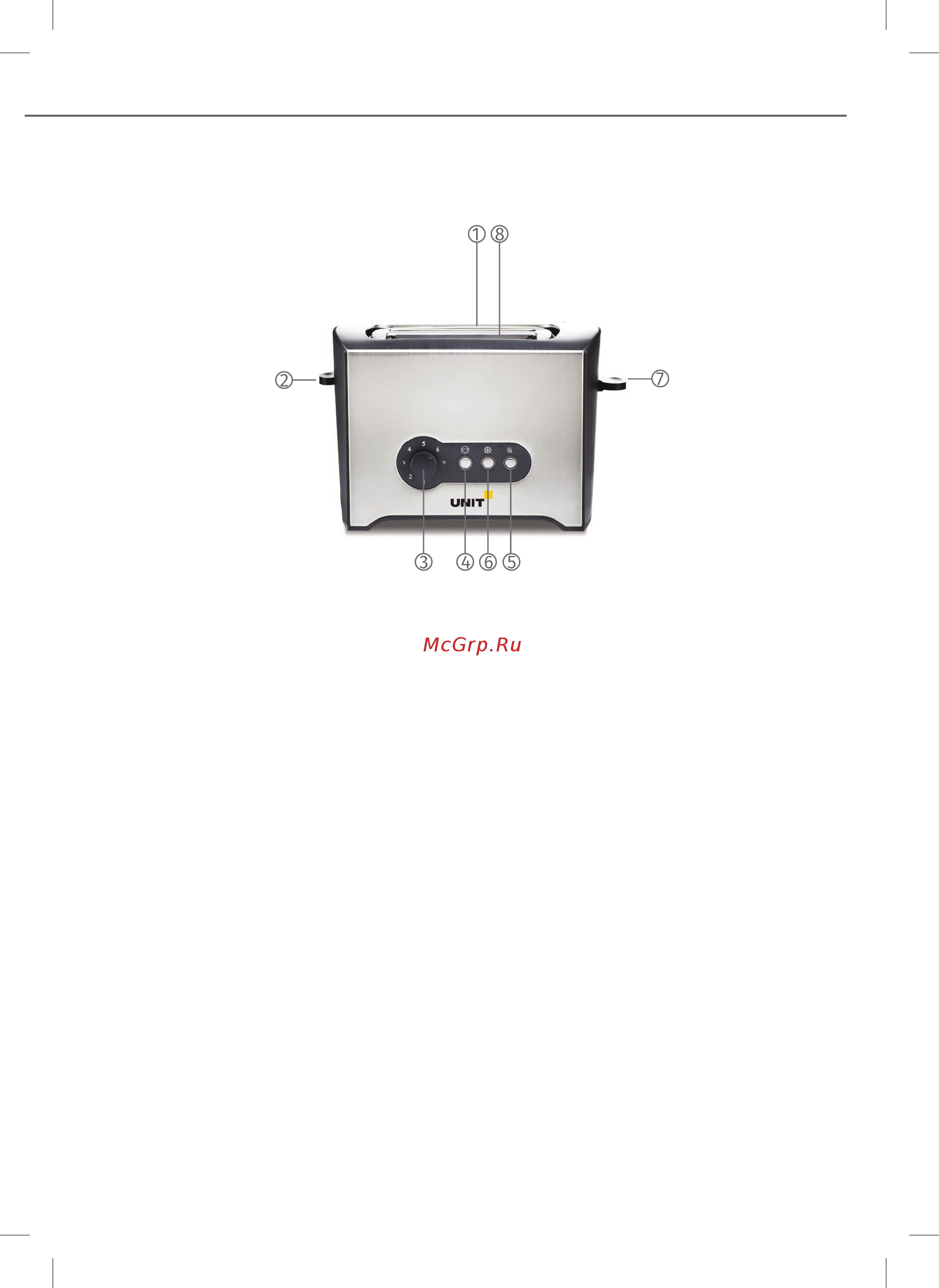Unit UST-020 [5/12] Description of the instrument