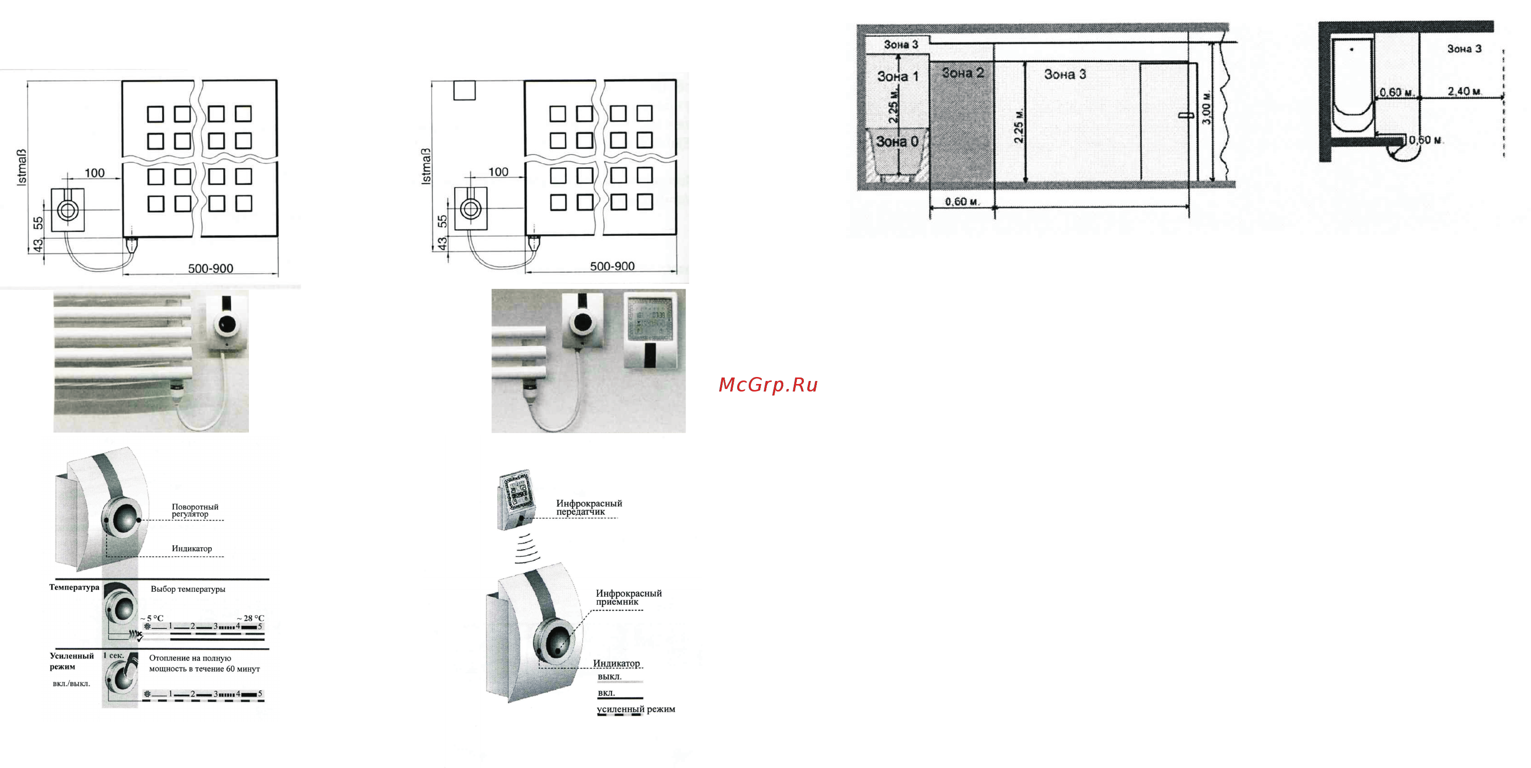 Arbonia Karowatt 0,5KW90 [2/2] Wir с дистанционным управлением