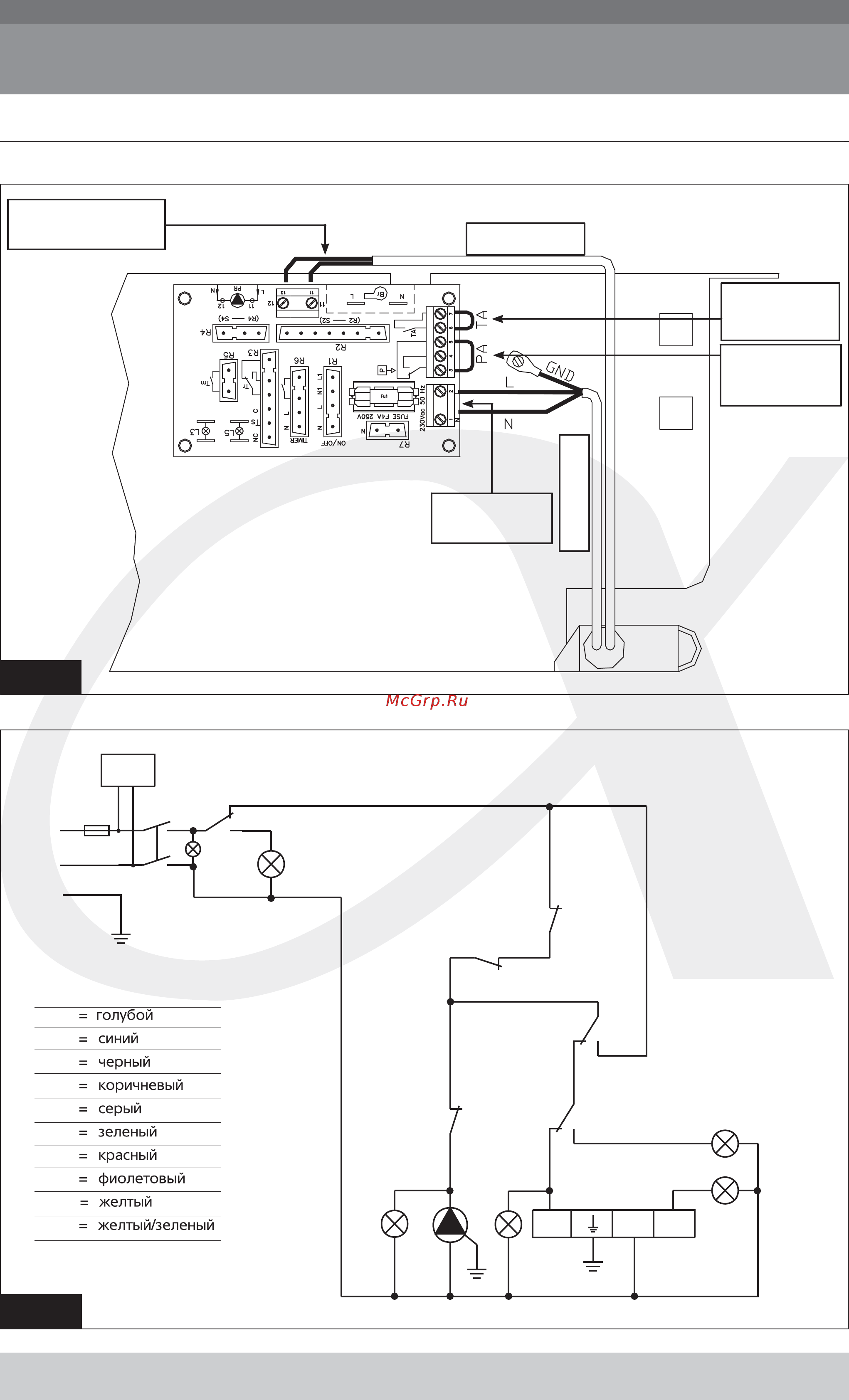 Alphatherm PX 33 [11/14] Электрические схемы