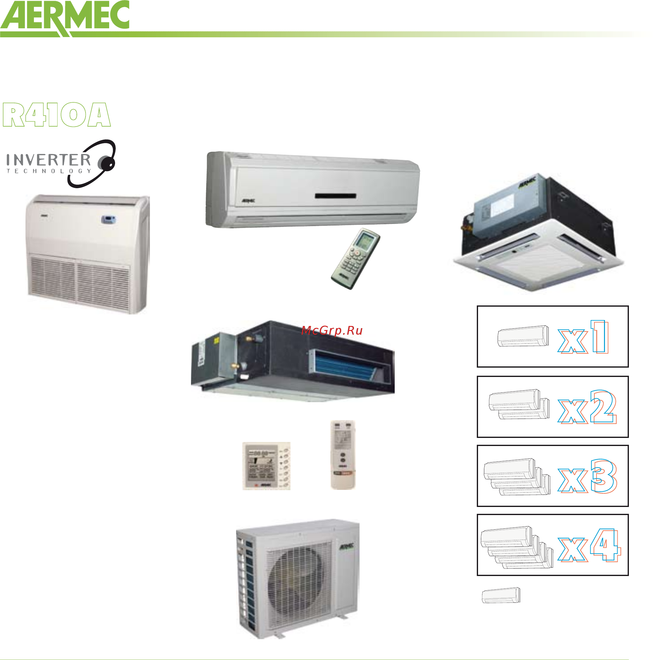 Aermec MFM020W Инструкция по эксплуатации онлайн