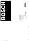 Bosch WFG 2060 Инструкция по эксплуатации