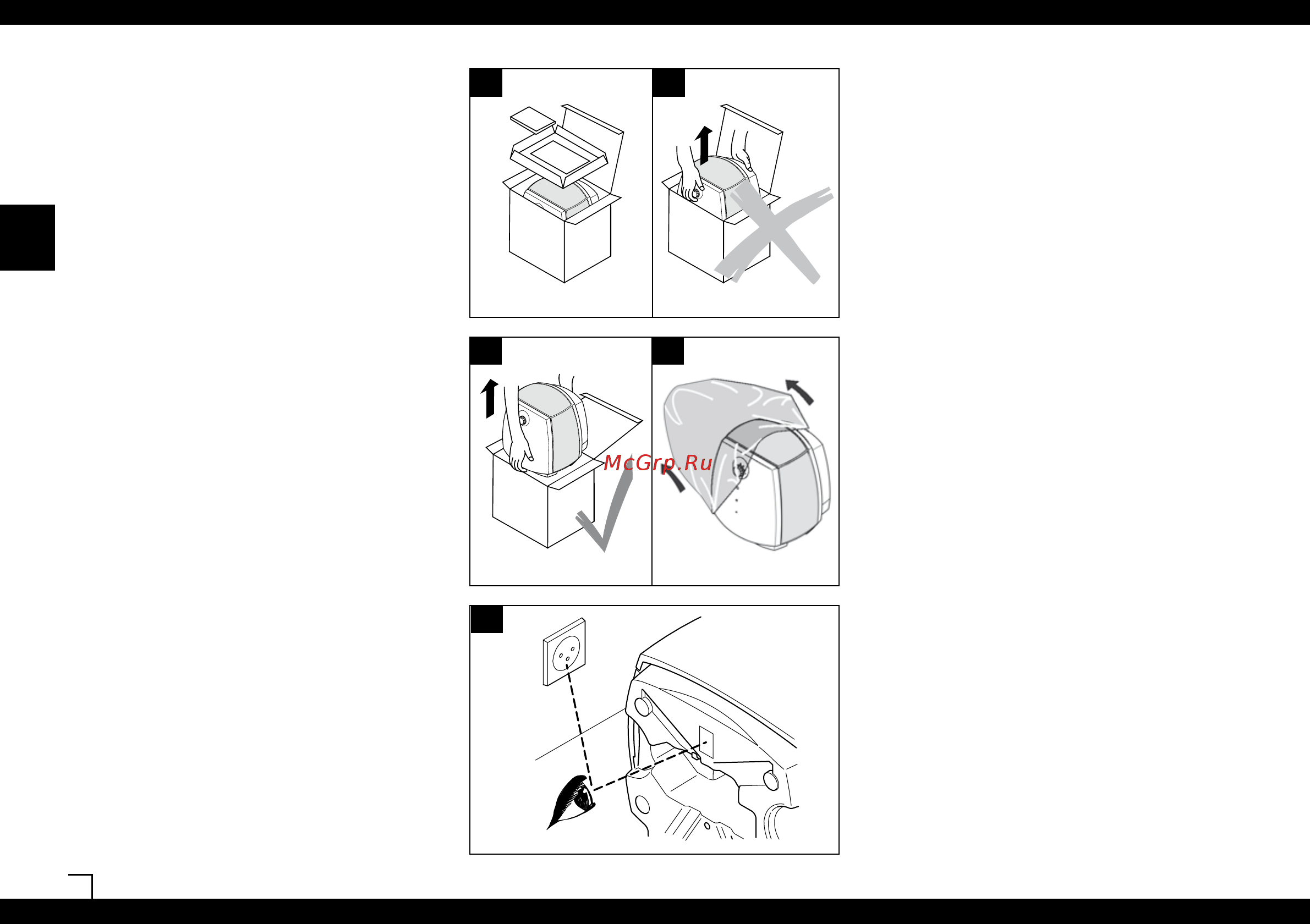 Air-O-Swiss 2055D [4/12] Подготовка к работе