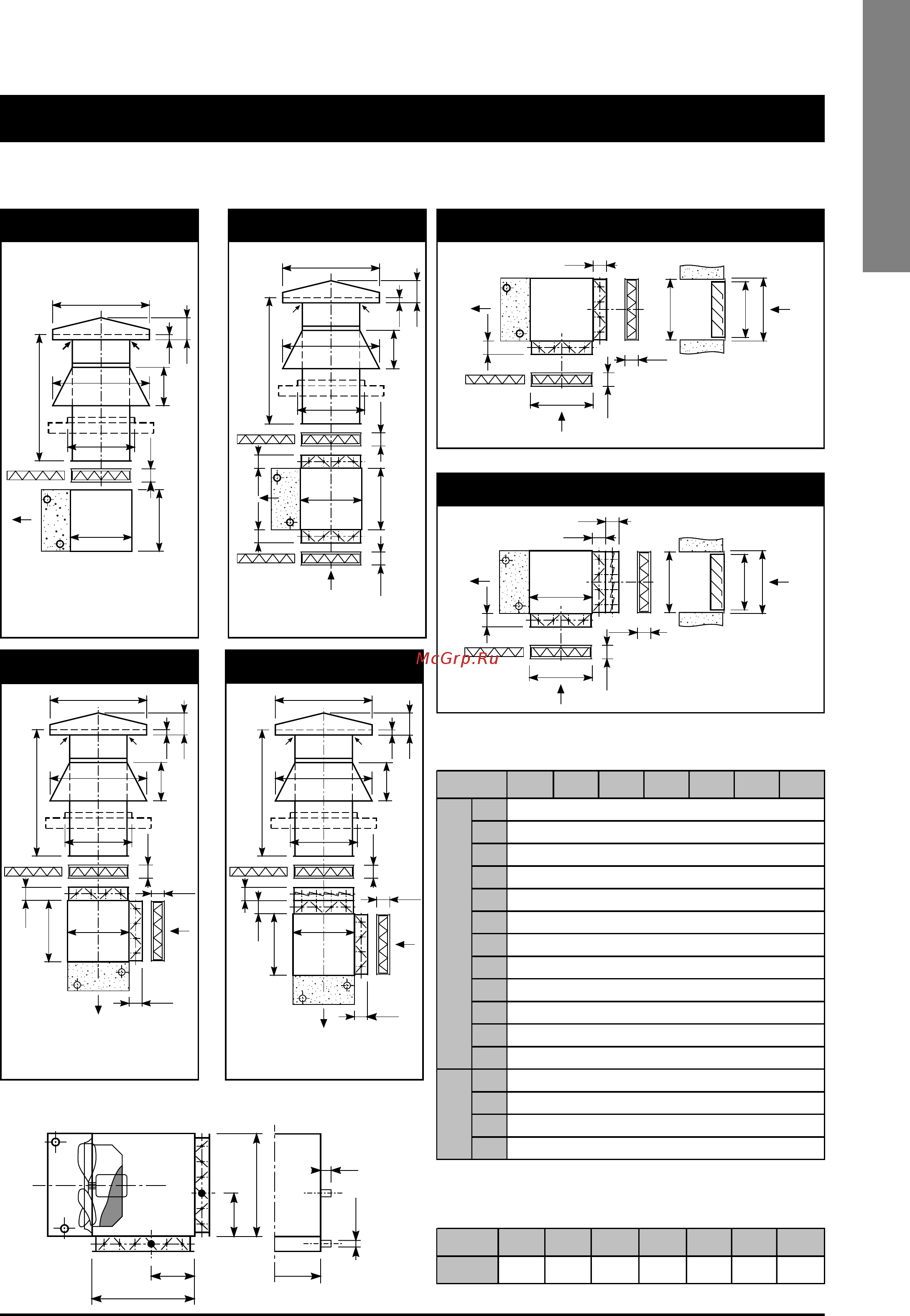 Airwell Westherm 55 [8/16] Dimensional data and weight of options cont d