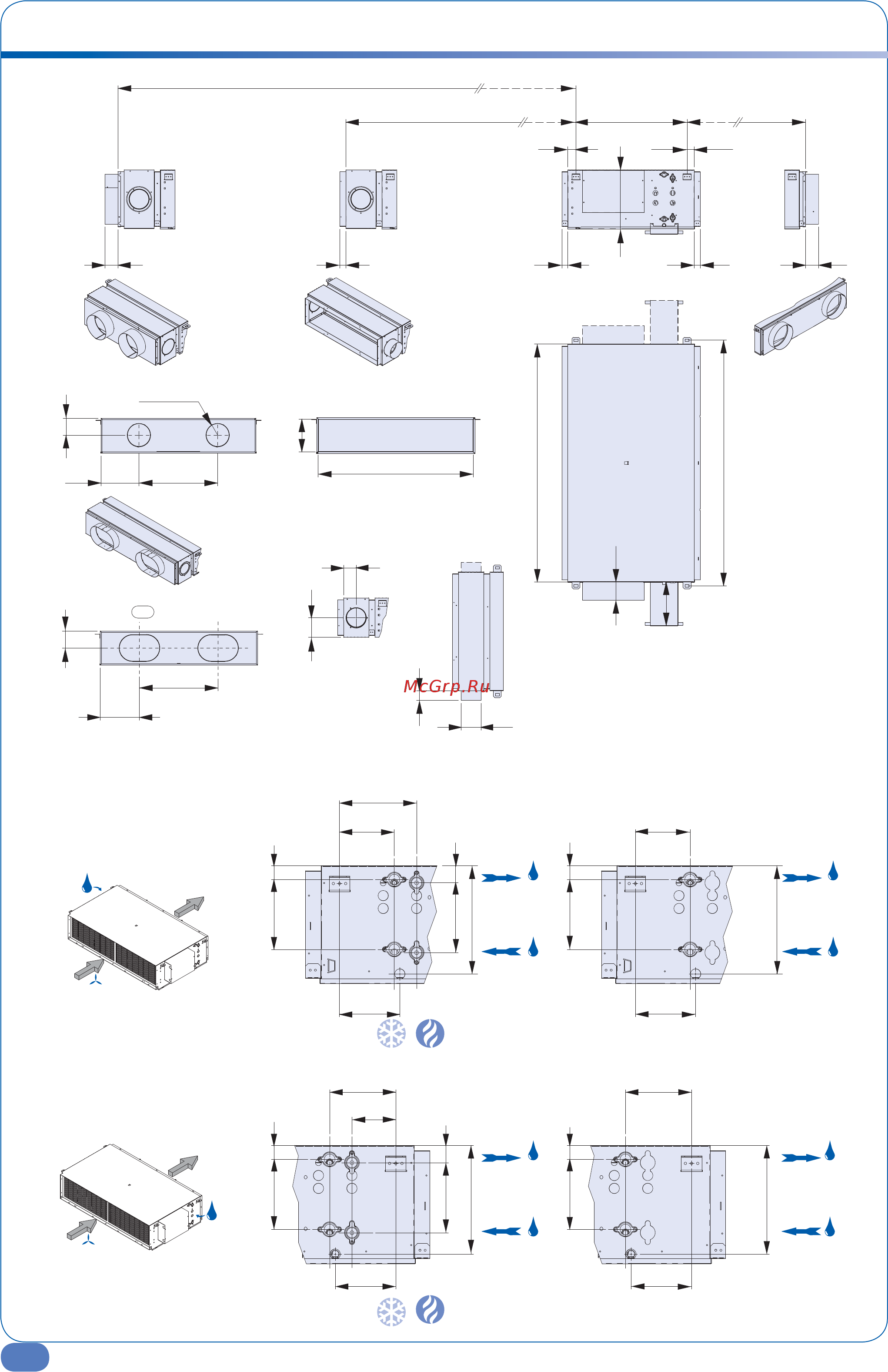 Airwell VH 07 [22/32] Dimensions vh 05