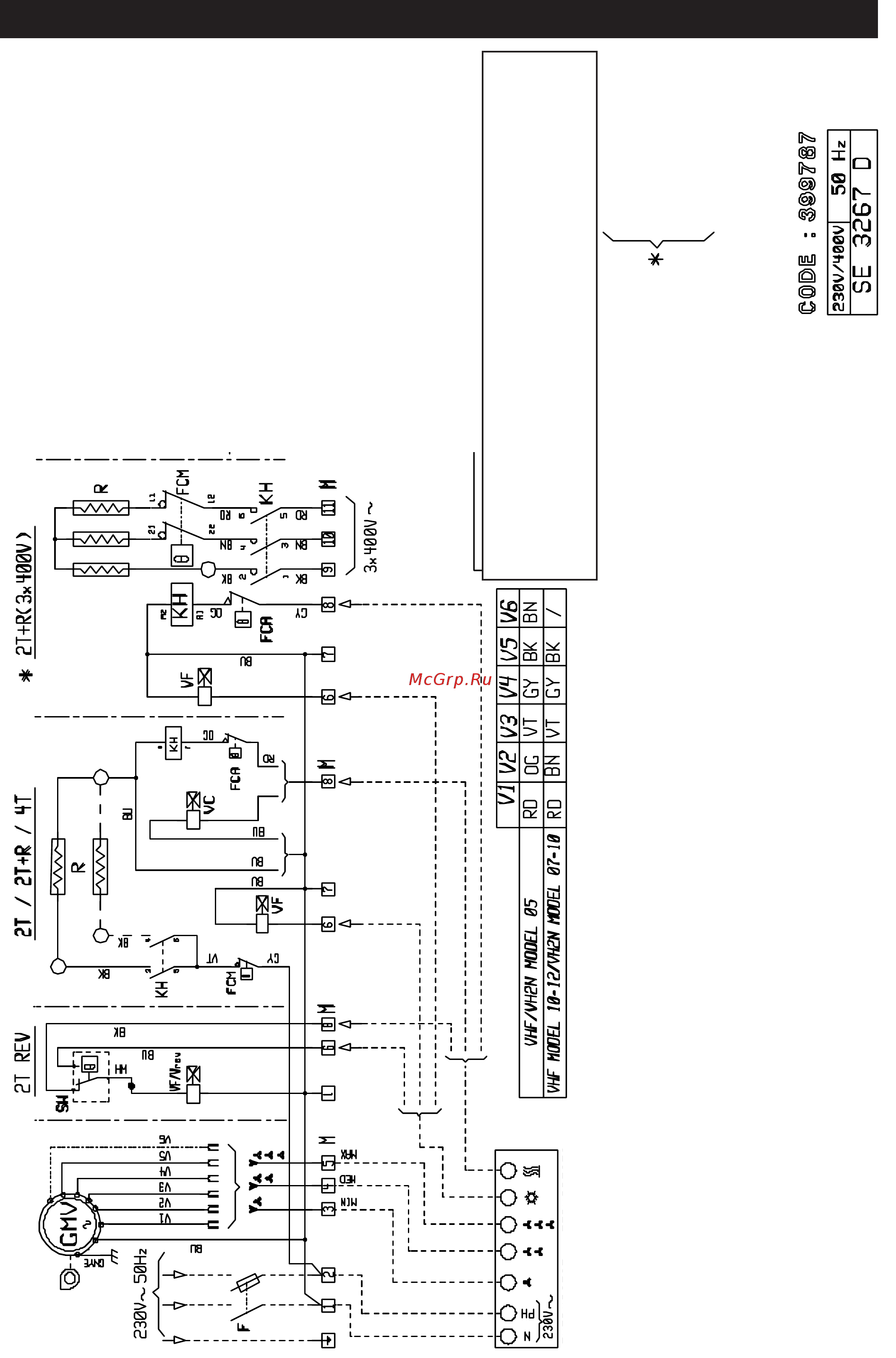 Airwell VH2N 03 [23/33] Т гт к нт