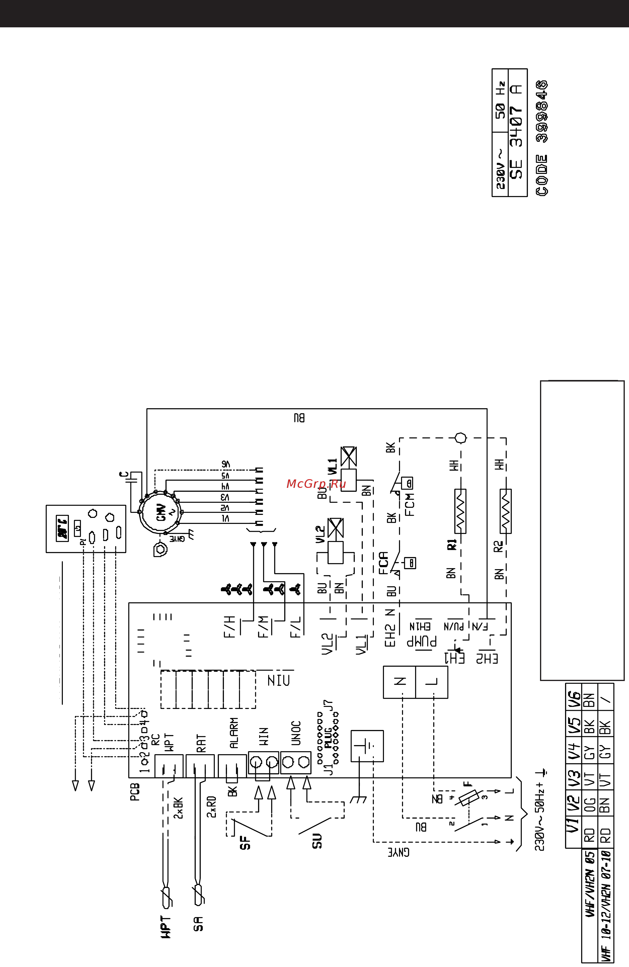 Airwell VH2N 03 [24/33] Se 3407 а