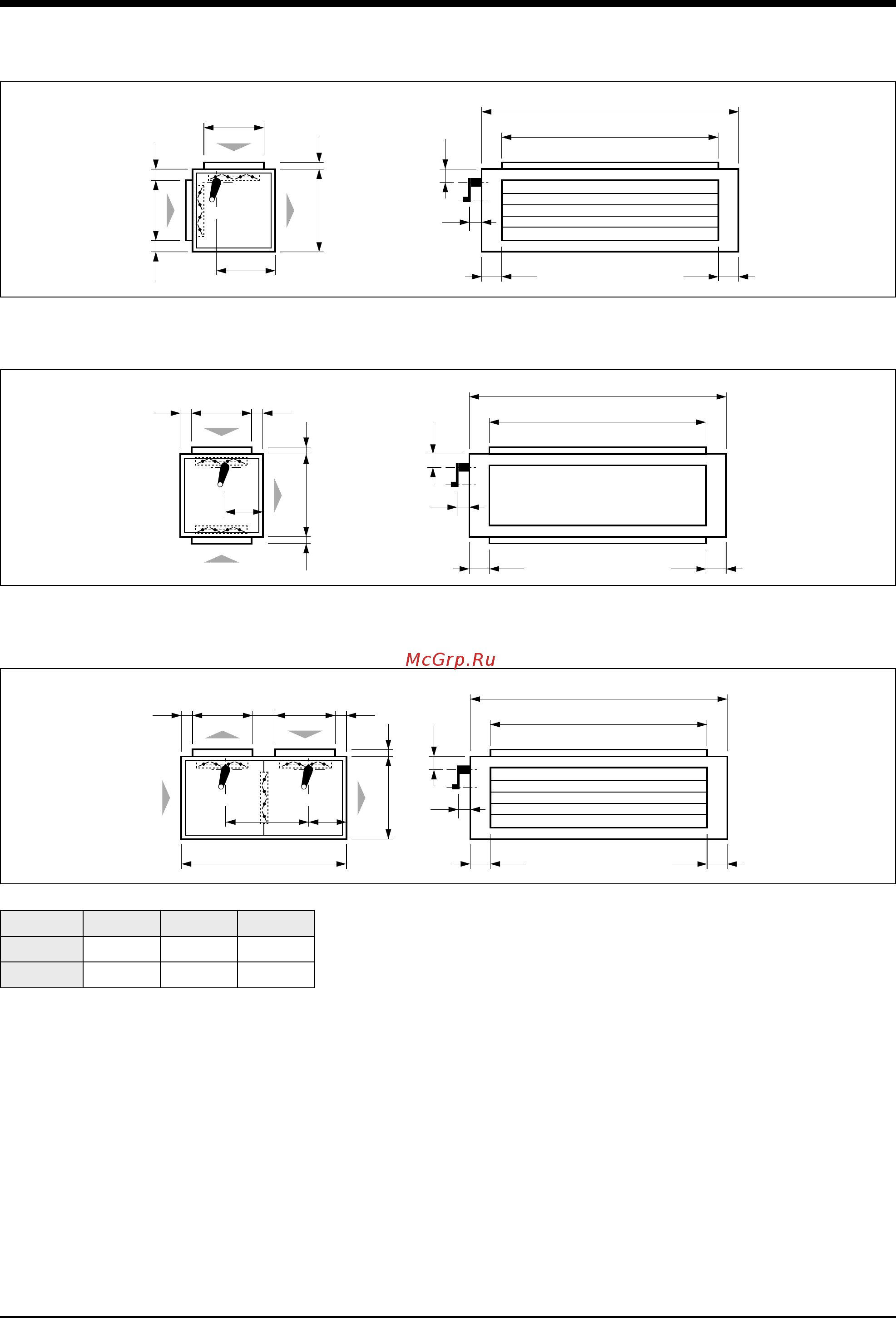 Airwell Wespak 2.69 [22/28] Dimensions of options and accessory