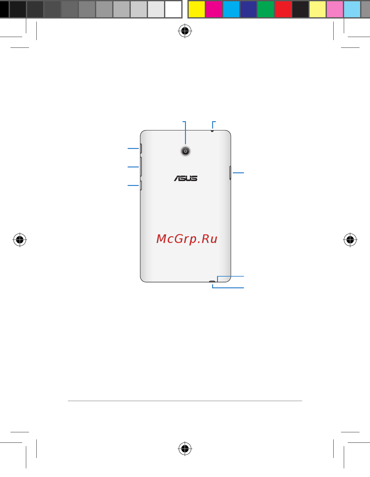 Asus Fonepad  ME372CG 8Gb Black [5/24] Вид сзади