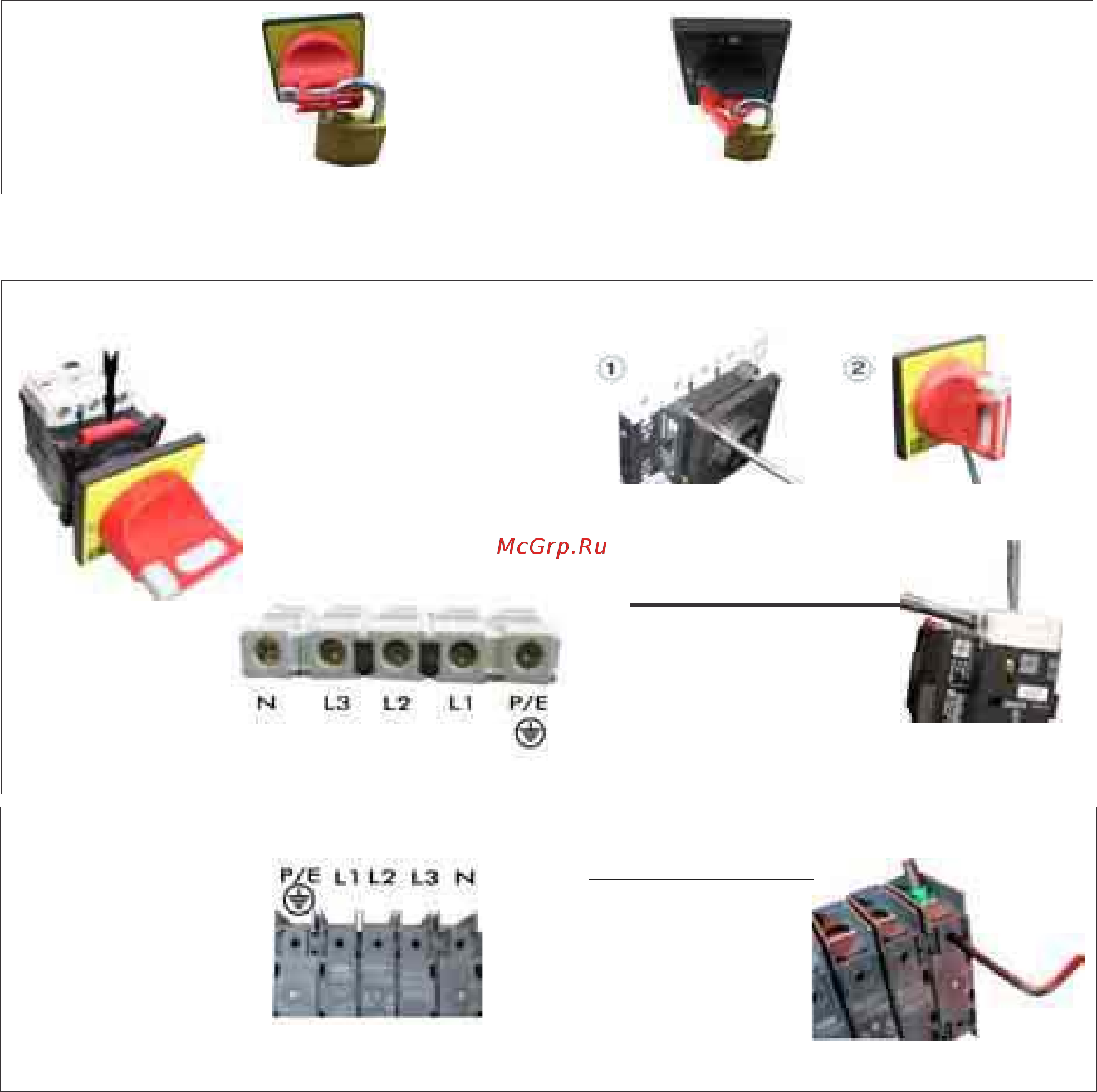 Airwell CDN 405M [14/30] Электрической панели