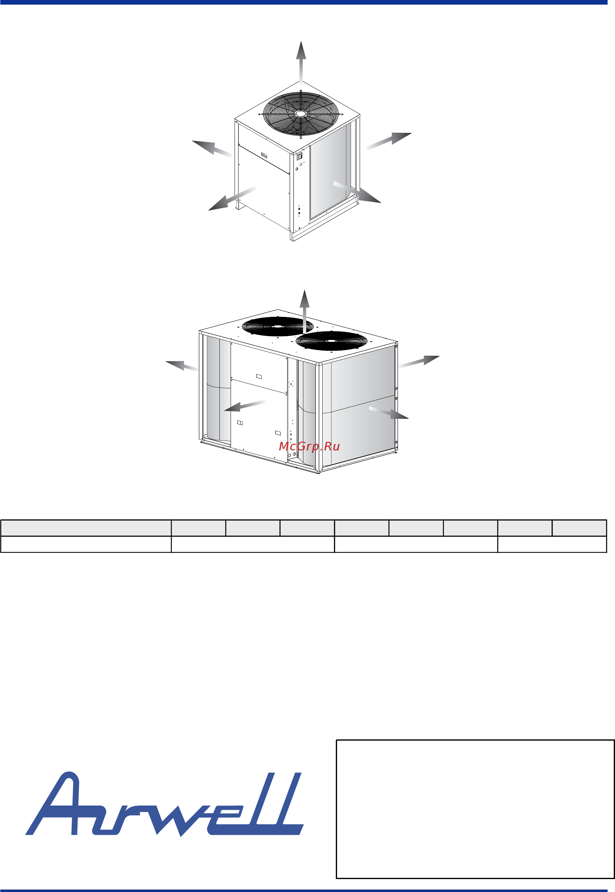 Airwell CDN 405M Техническое описание онлайн [12/12] 341787
