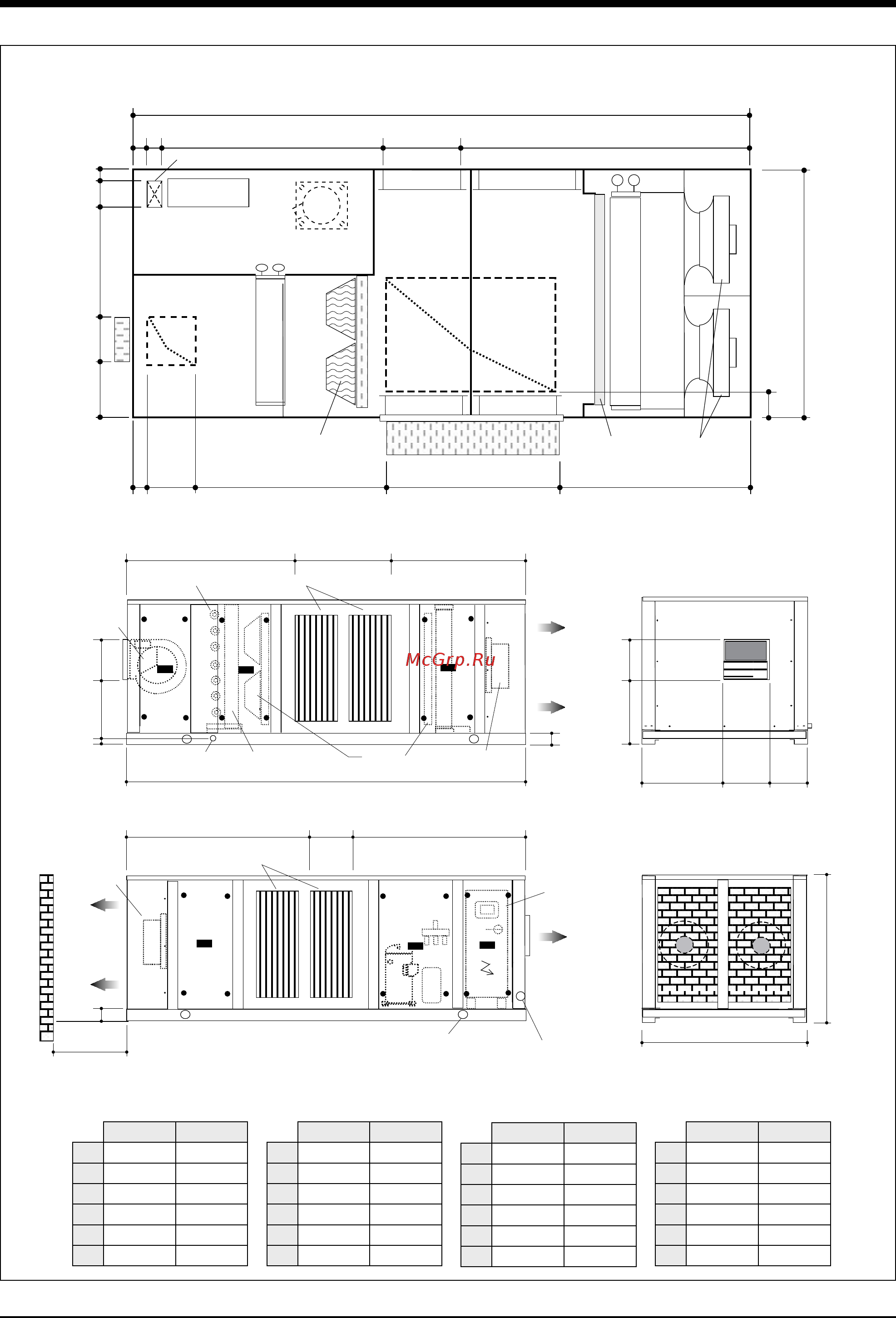 Airwell RT4D 60 [47/56] Dimensions rt4d 100 140