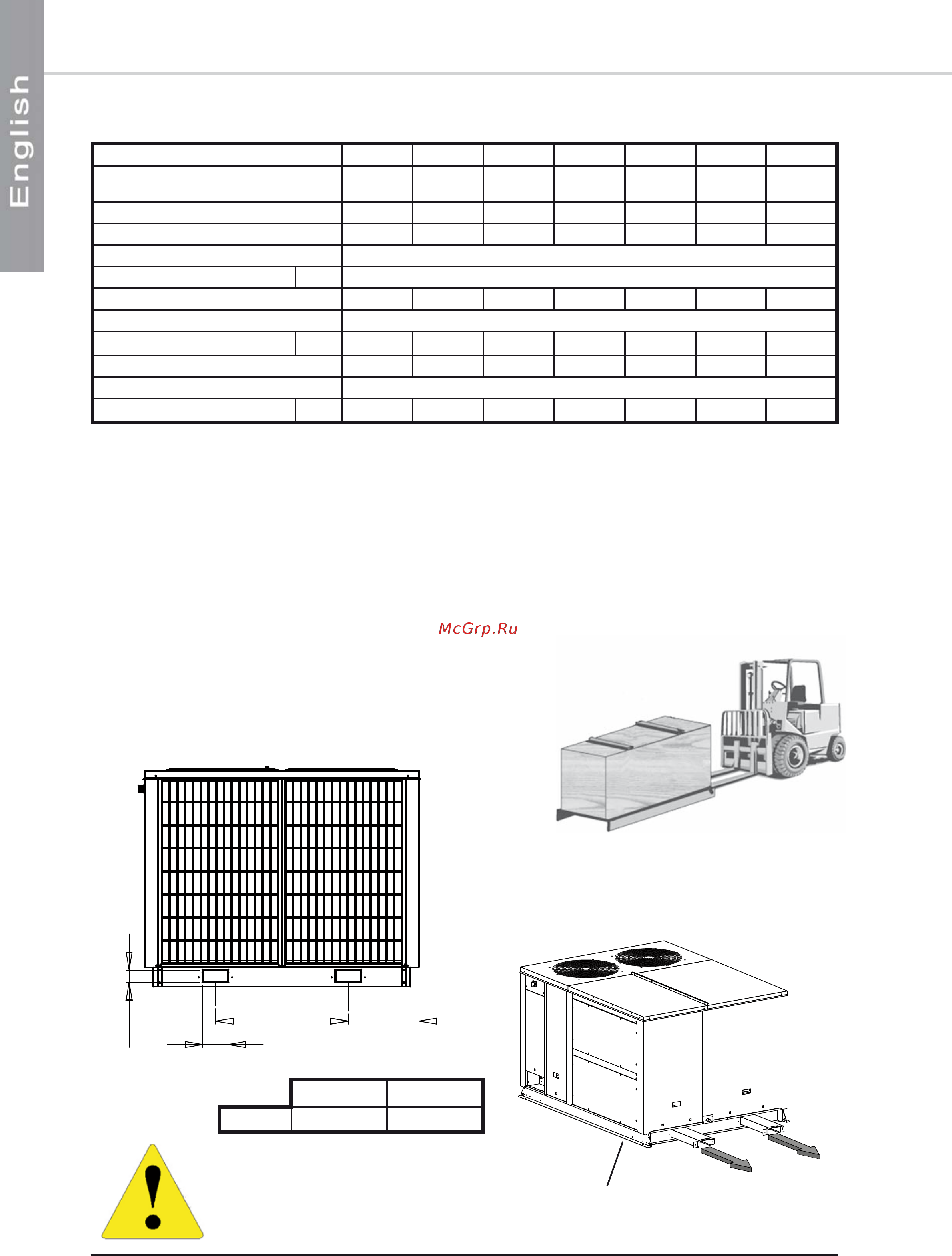 Airwell RoofT@ir 60 [8/68] Technical specifications