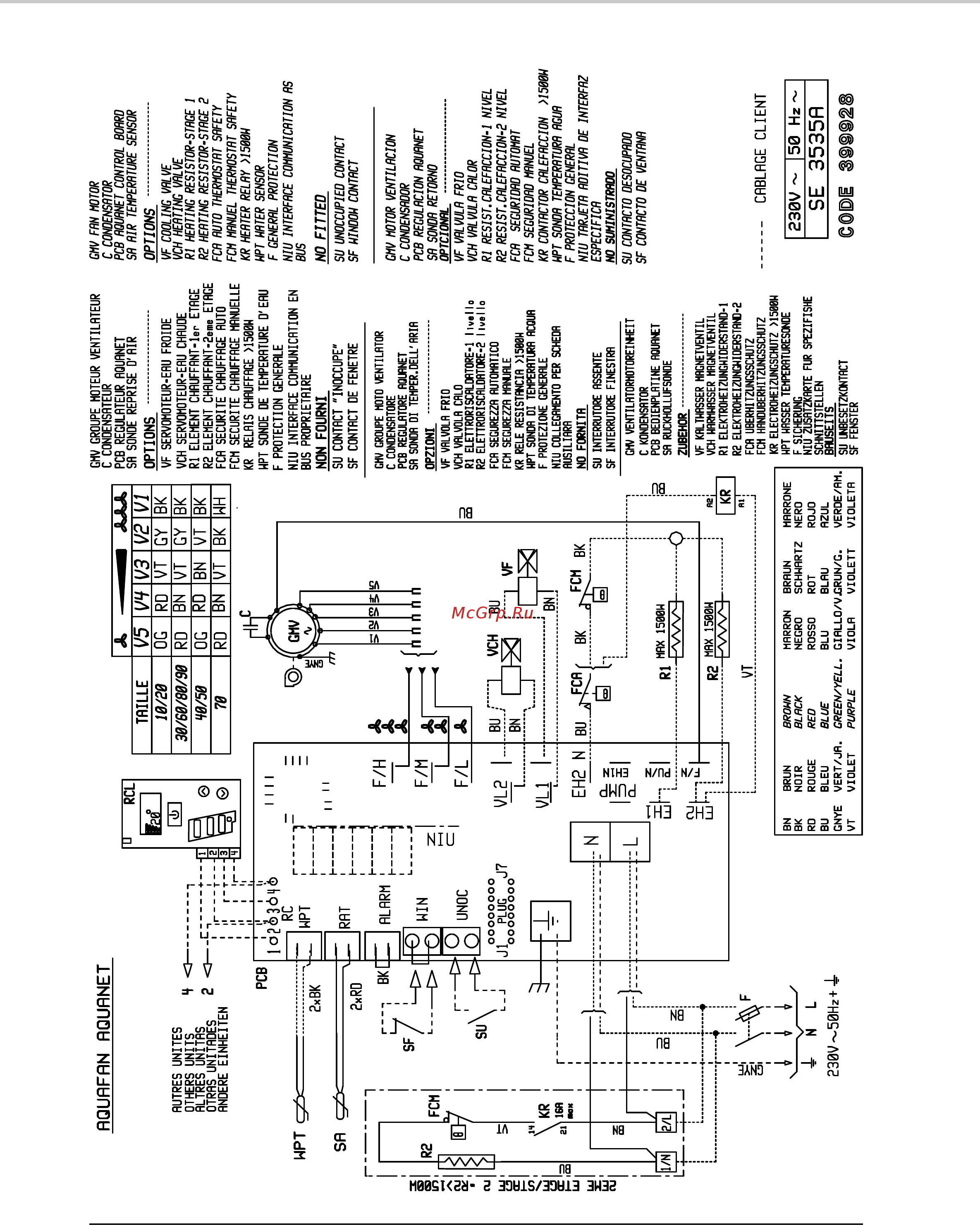 Airwell AQU@FAN AWC 2030 [30/44] Appendix annexe anlage allegato anexo
