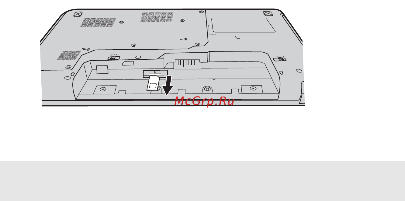 Lenovo IdeaPad Z560 [41/76] Извлечение sim карты