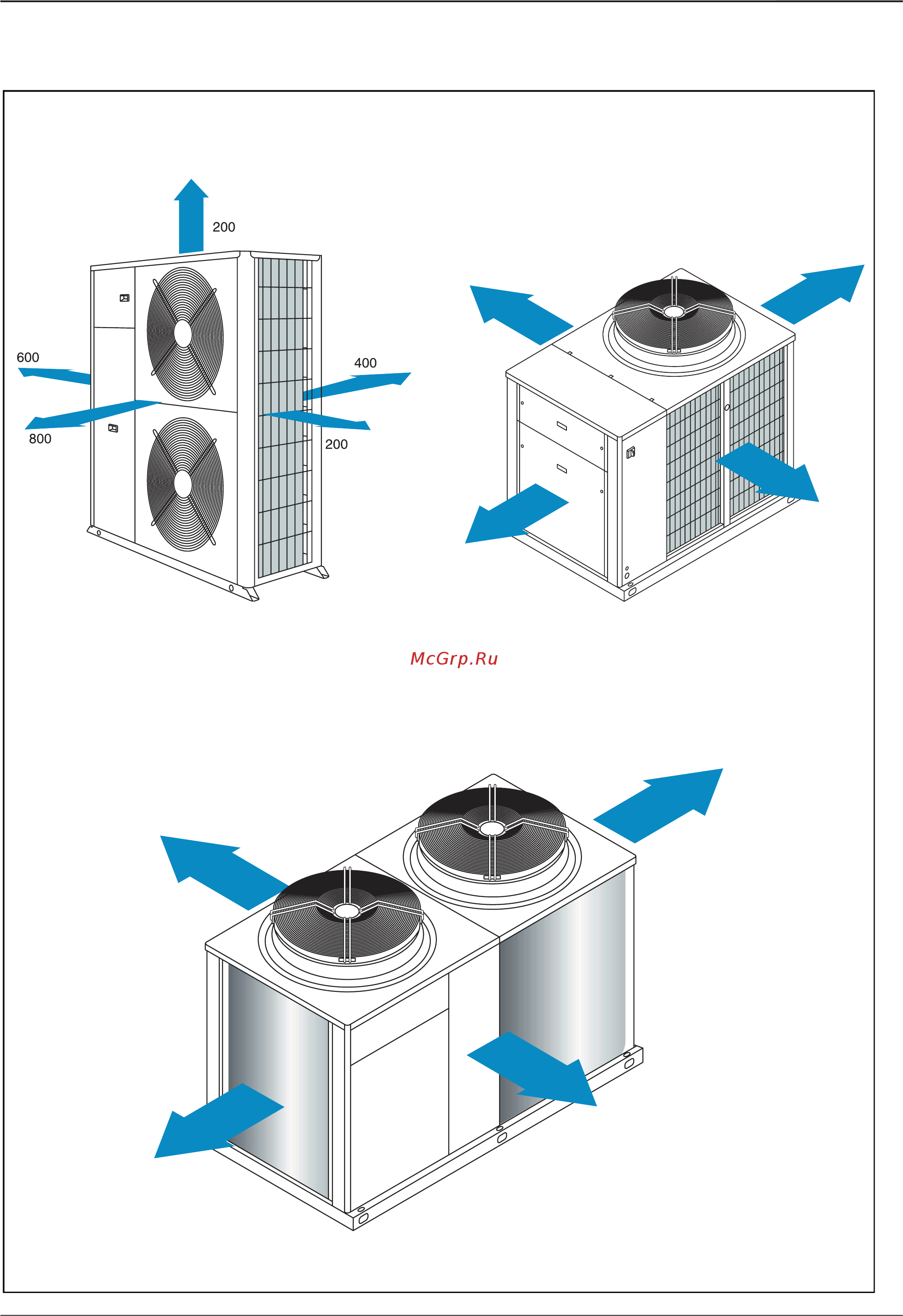 Airwell AQH 100 [27/28] Aqн типоразмеры 90 130