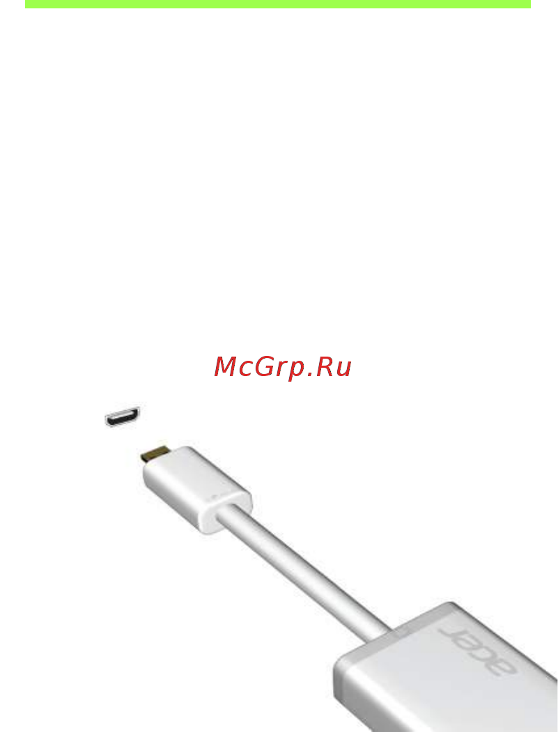 Acer Iconia Tab W511 64Gb dock [36/104] Hdmi micro