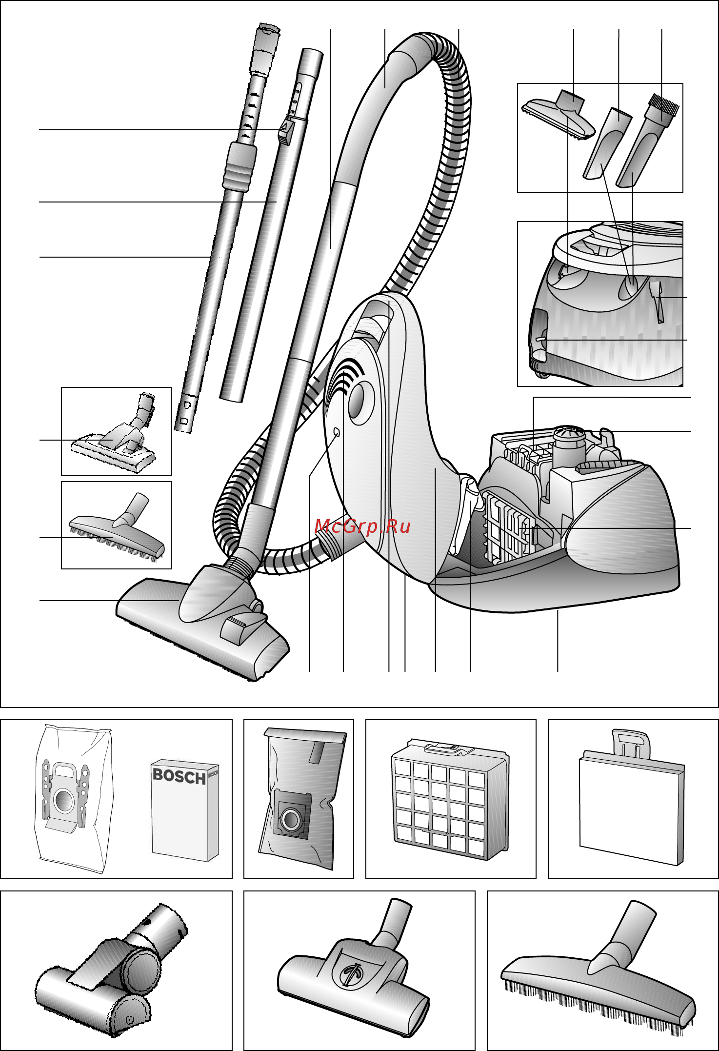 Bosch BSG 62144 [2/101] Pictures