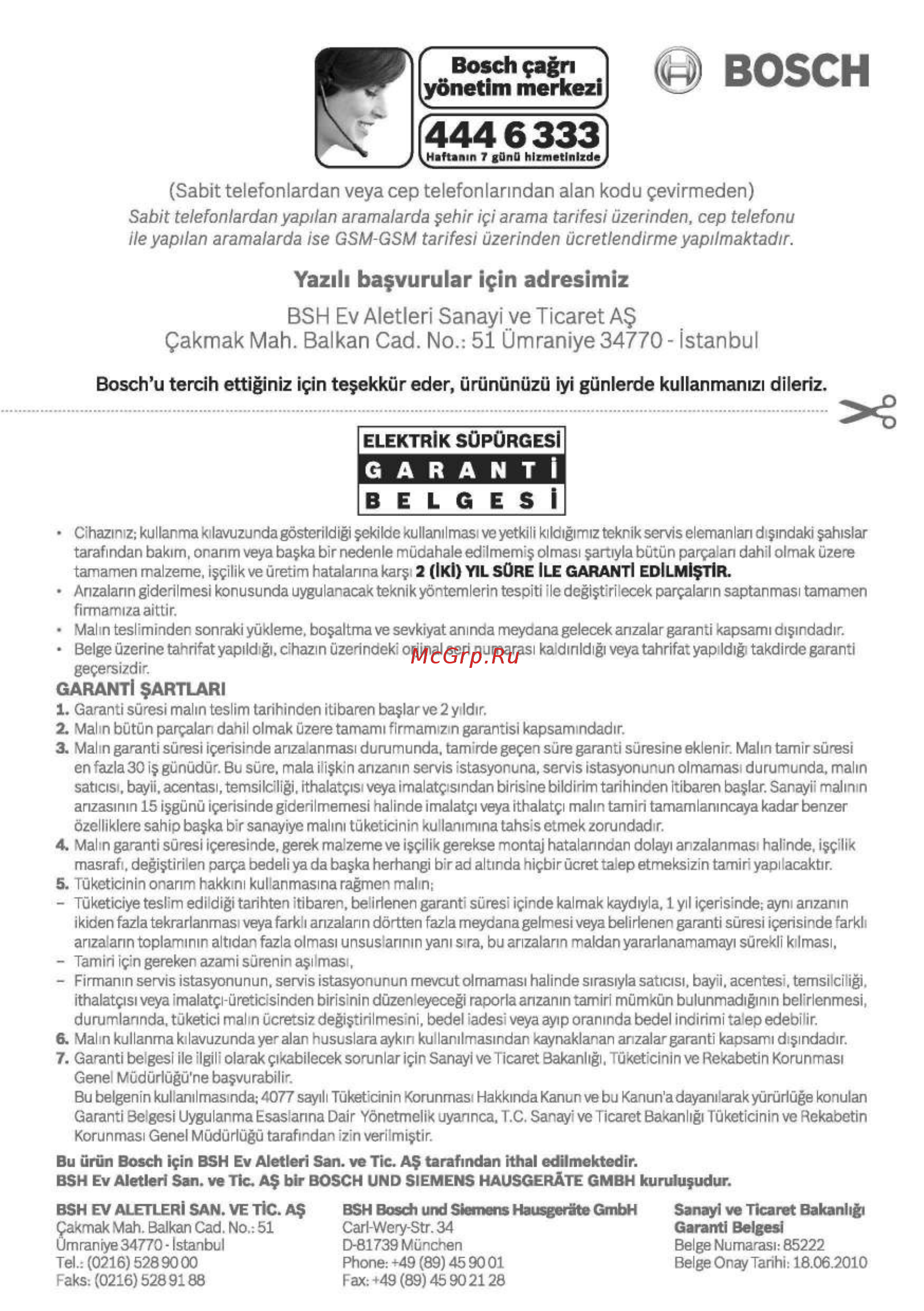 Bosch BSG 62144 [95/101] Í444 6333