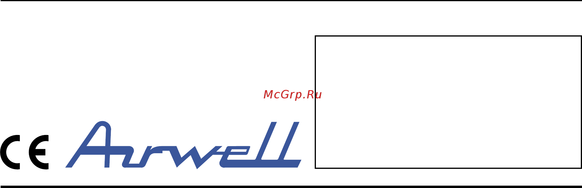 Airwell MQL 8T Инструкция по эксплуатации онлайн [40/40] 342297