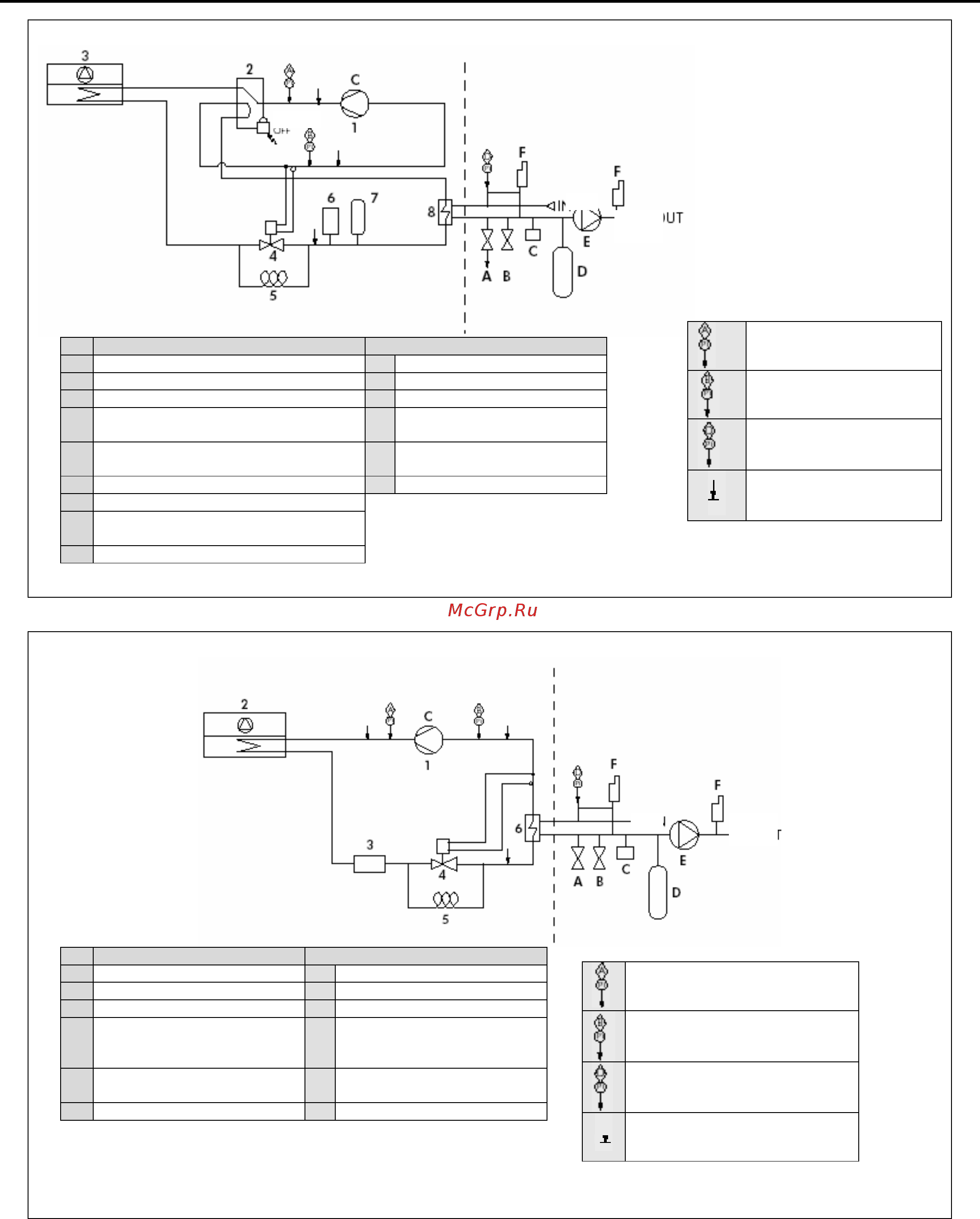 Airwell MQH 12 [4/24] Схемы холодильного контура