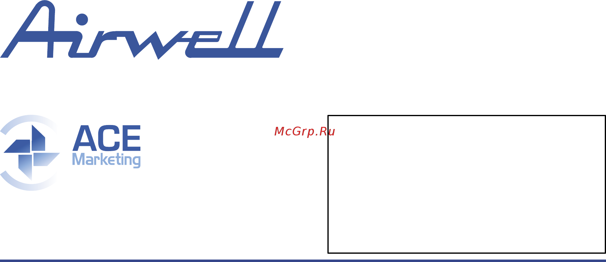 Airwell RWR 170 Техническое описание онлайн [16/16] 342318