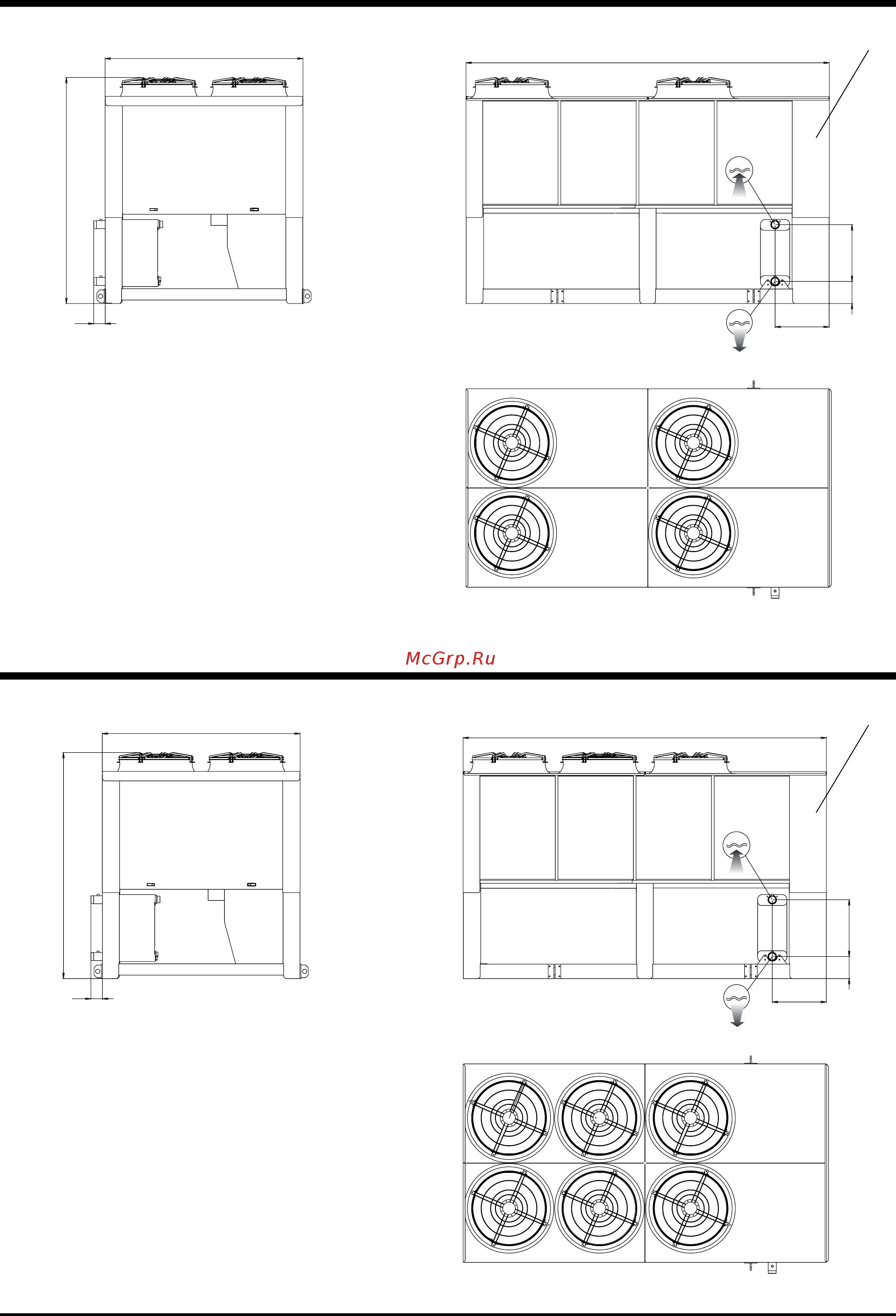 Airwell SLH 2202 [35/40] Dimensions slh 1202 bln ln