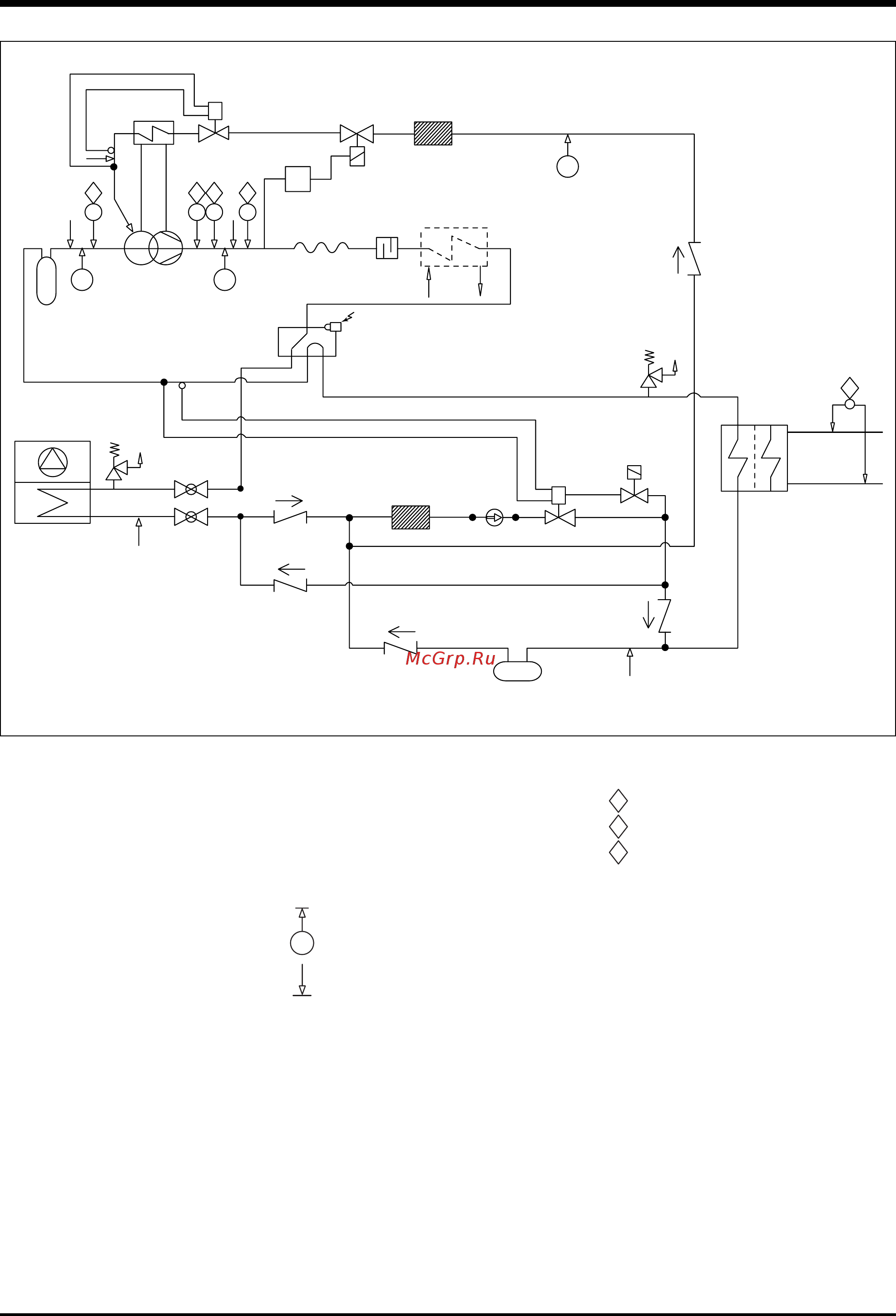 Airwell SLH 2402 [5/40] Refrigerant flow diagram