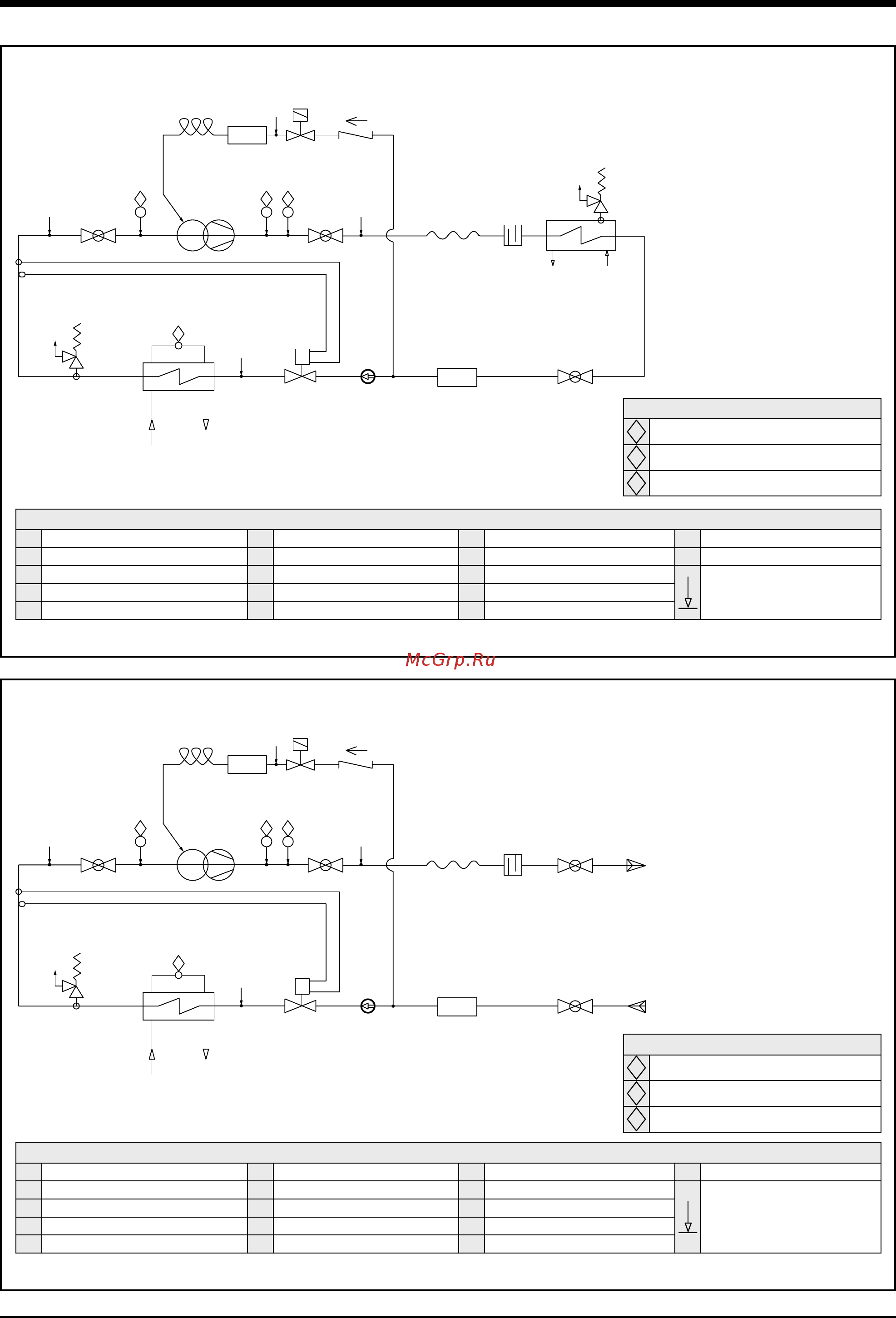 Airwell SWS 1602 HFС 407C [4/48] Refrigerant flow diagrams