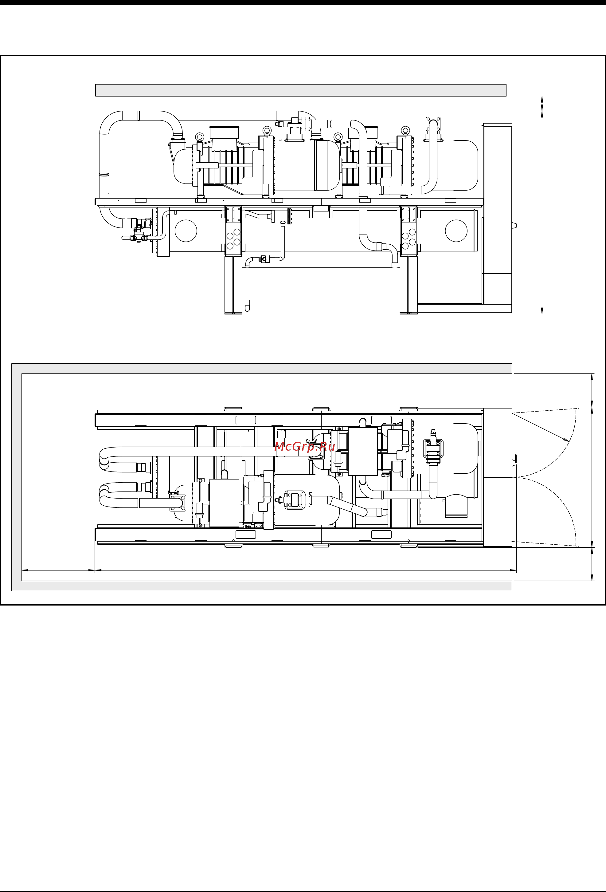 Airwell SWS 1602 HFС 407C [47/48] Space requirements cont d