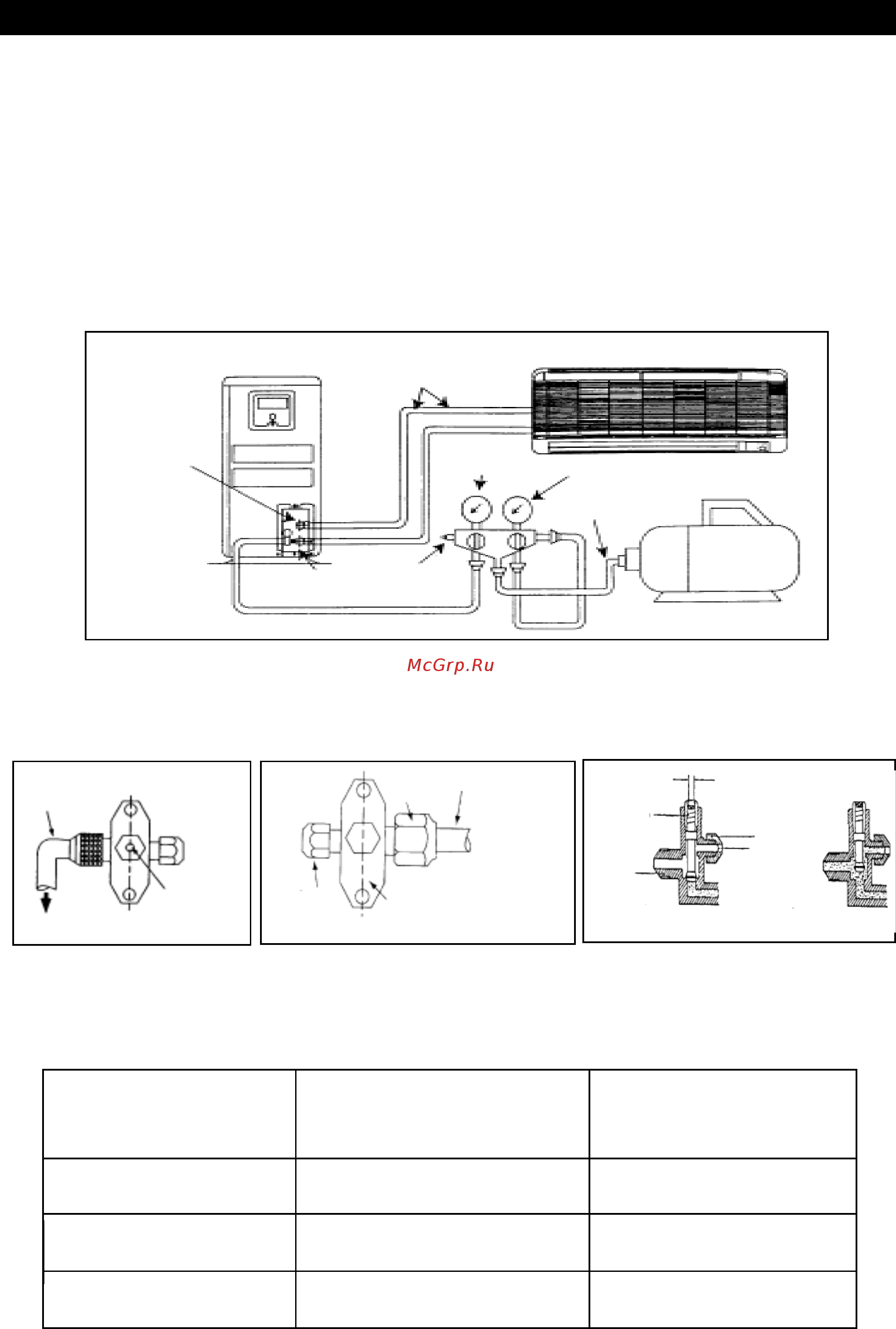 Acson AWM20FR [19/40] Вакуумирование контура хладагента