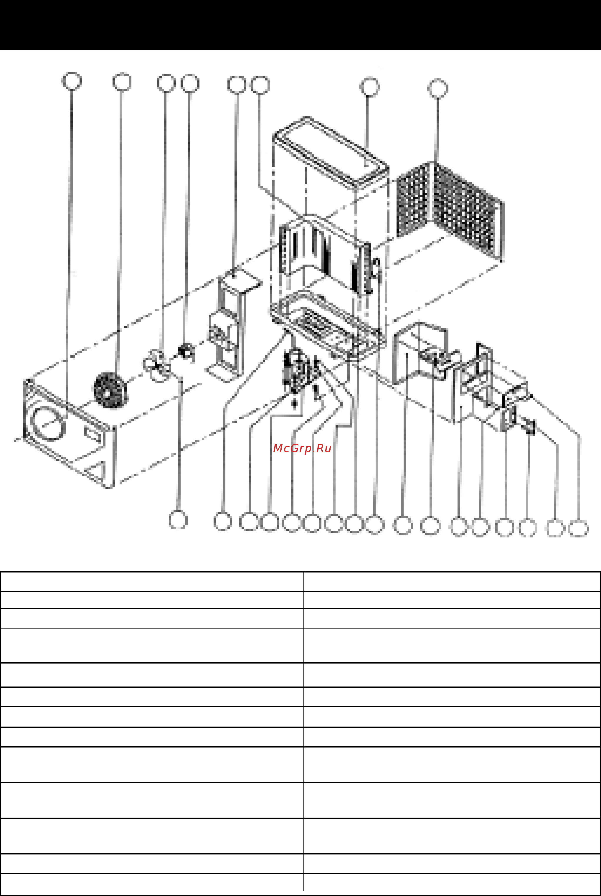 Acson AWM20FR [37/40] Перечень запасных частей наружного блока alc 15b br
