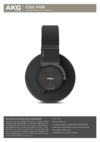 AKG K 550 Black Брошюра