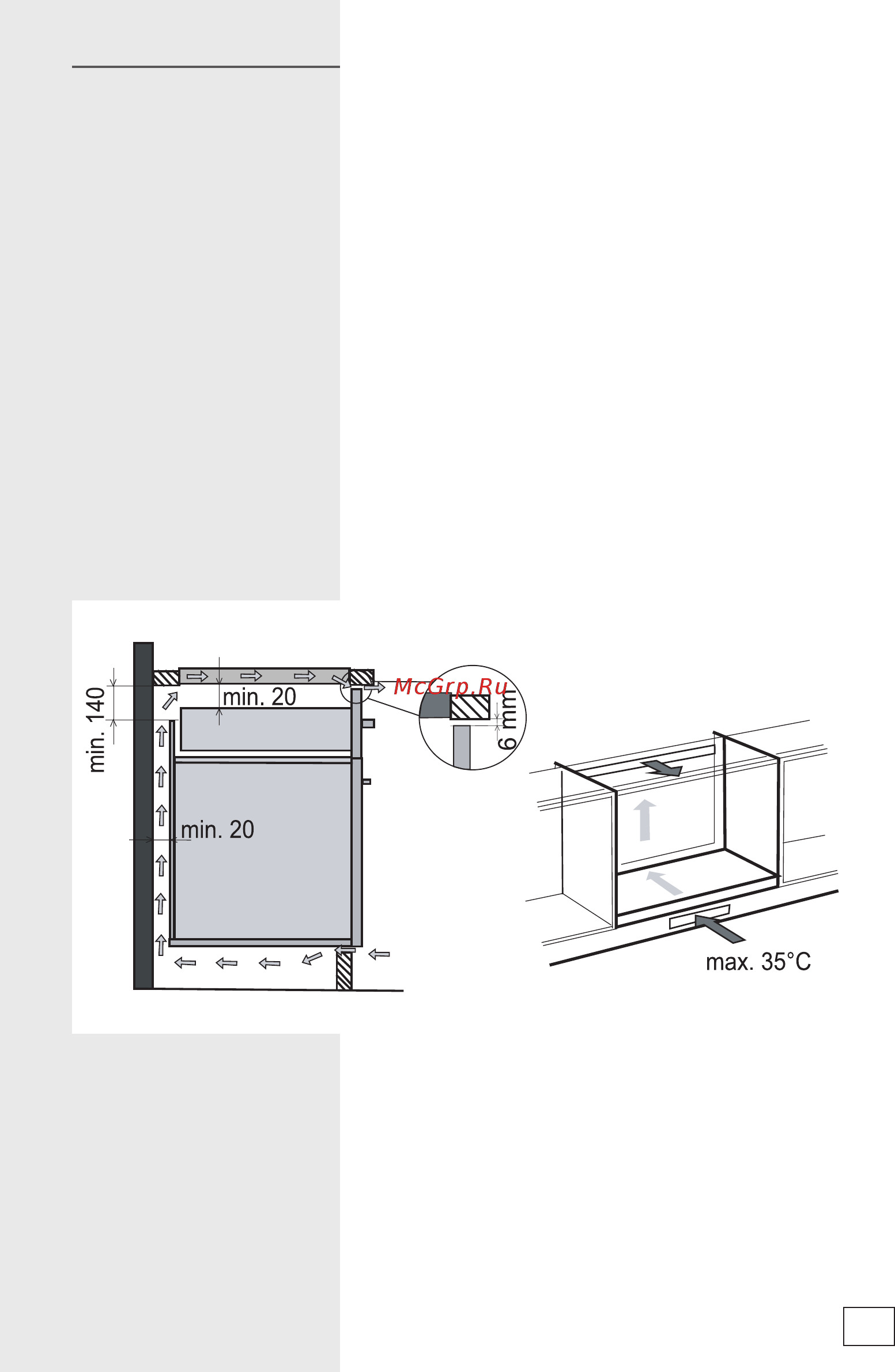 Gorenje IT604AC [23/32] Вентиляция кухонного шкафа