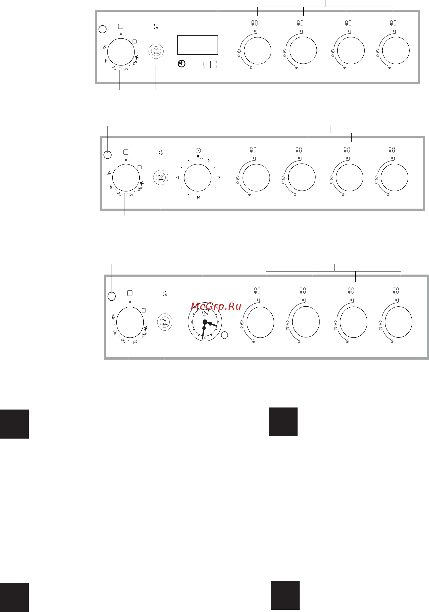 Hotpoint-Ariston CG65SG1 (W) IT/HА H [3/44] Descriere aparatului