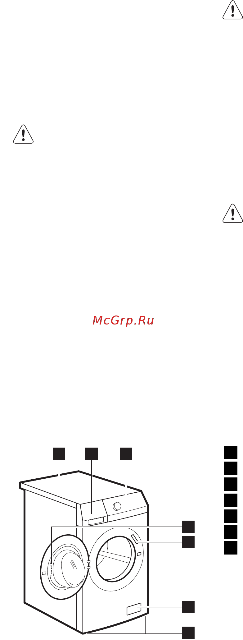 Electrolux ewf 1486gdw [4/22] Описание изделия