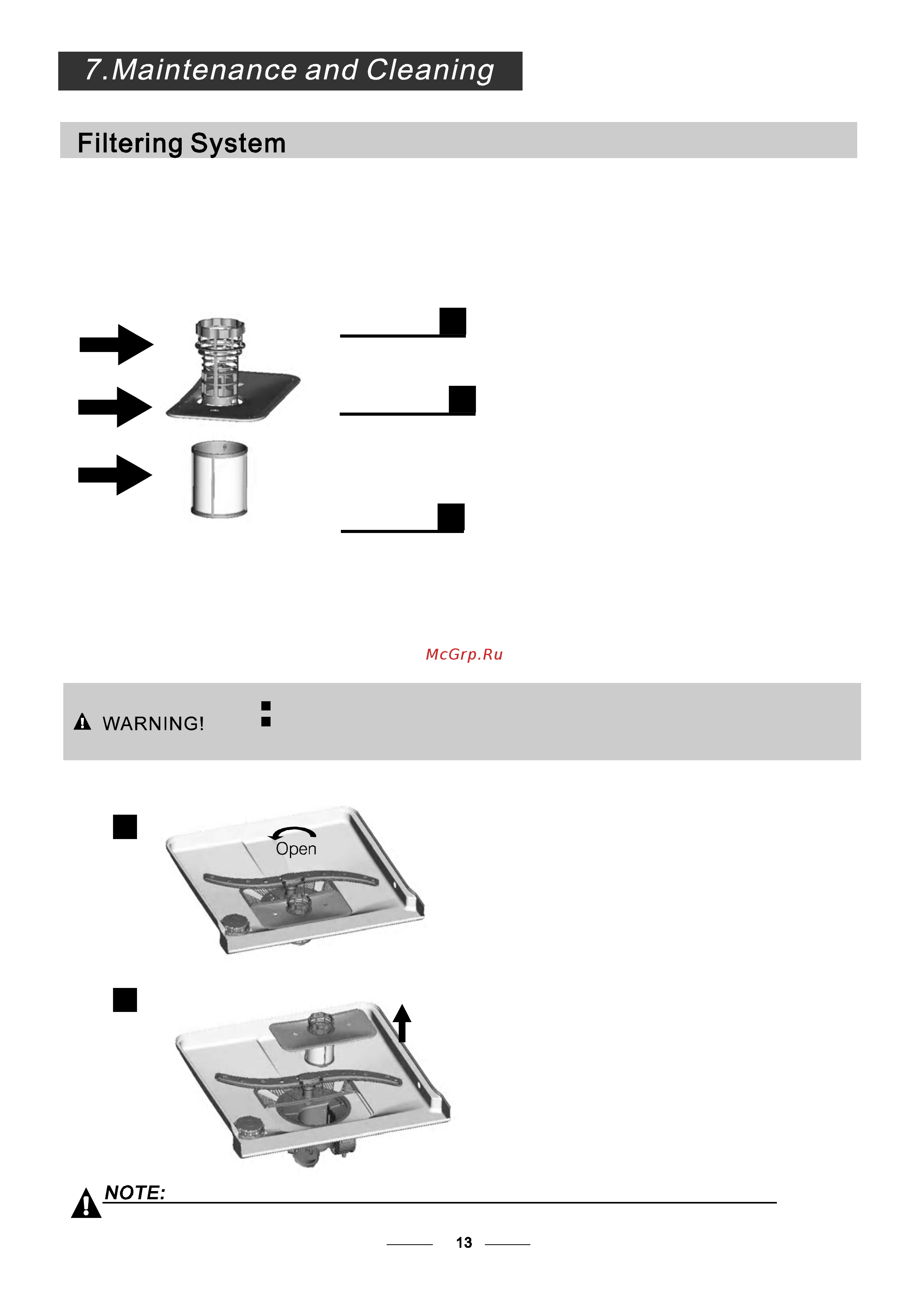 Bomann gspe 877 [16/30] Filter assembly