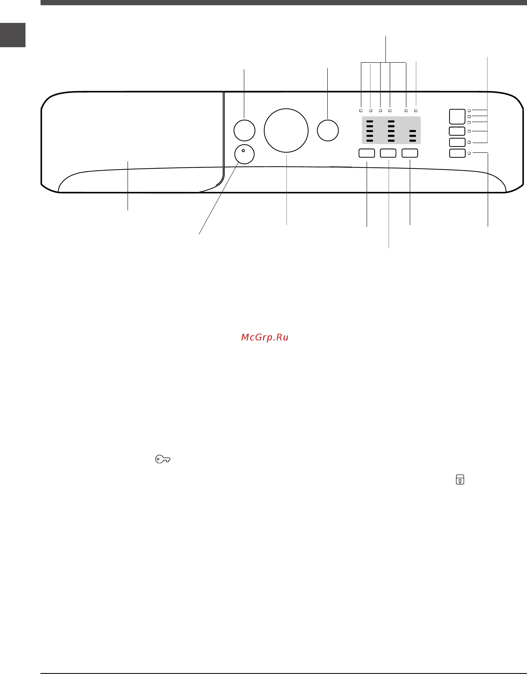 Indesit BWSA 61053 W [6/84] Description of the washing machine and starting a wash cycle