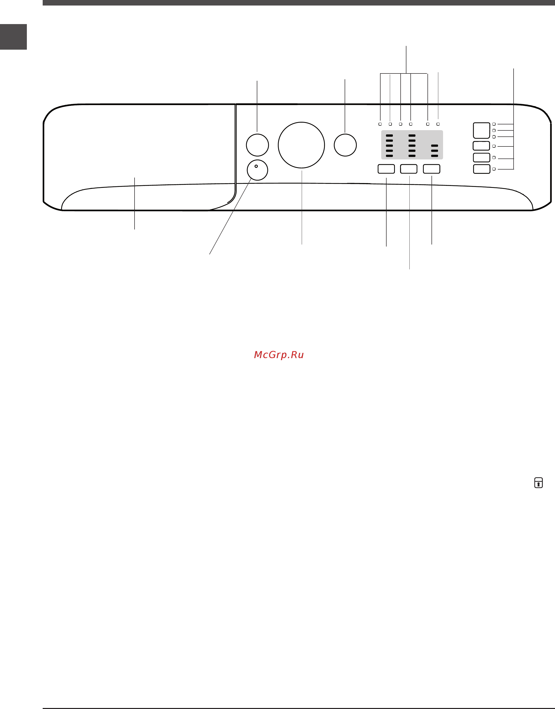 Indesit XWSNA 610518 W [18/36] Description of the washing machine and starting a wash cycle