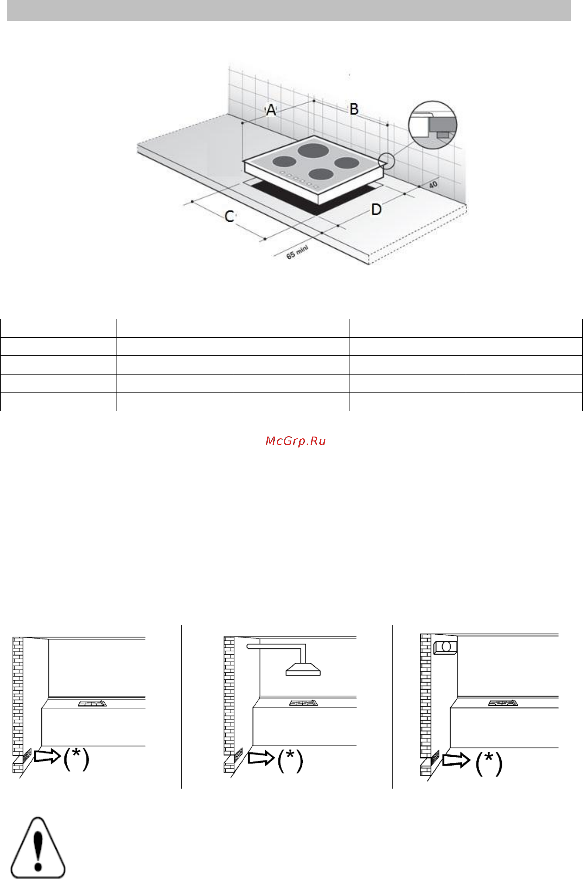 Fabiano FHG-R 27-95 VGH-T Ivory [10/19] Установка