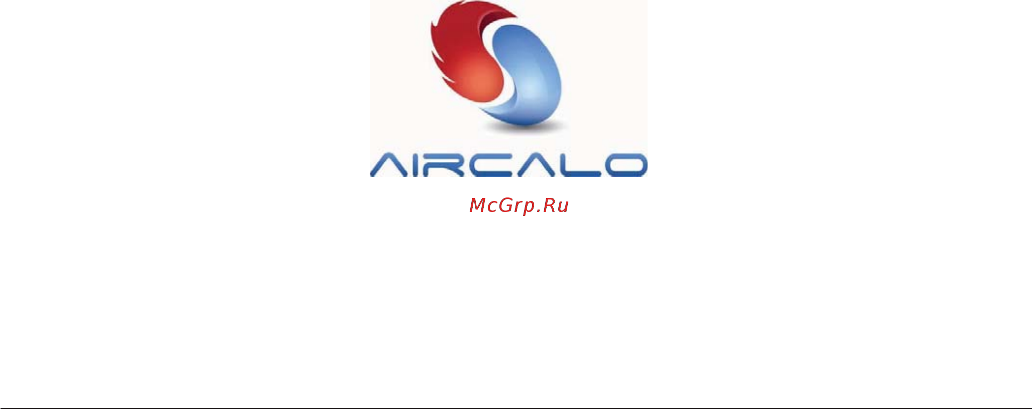 Aircalo Condor TRP50 Инструкция по эксплуатации онлайн [26/26] 342931